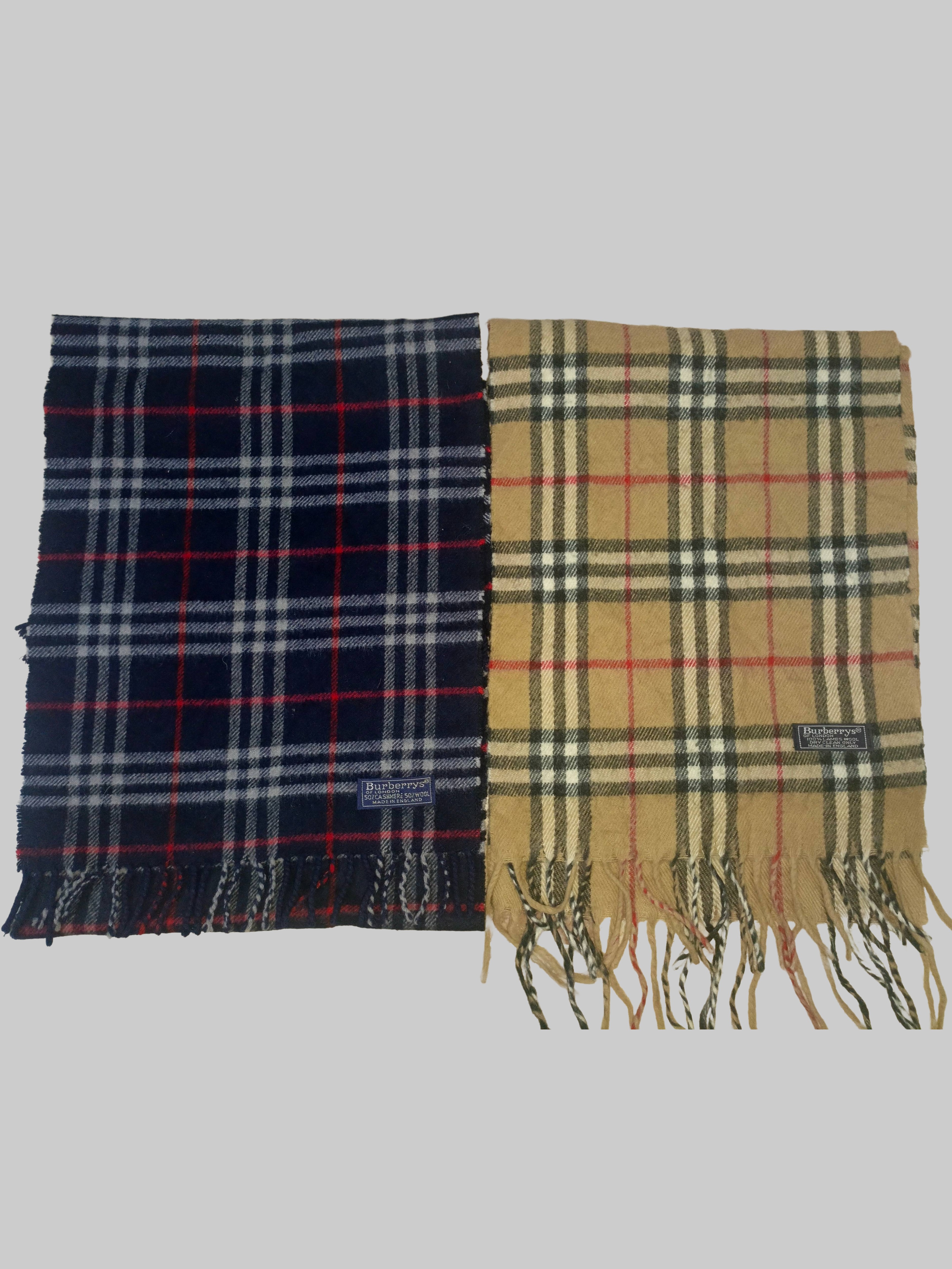 Burberry scarves and mufflers mix bundle