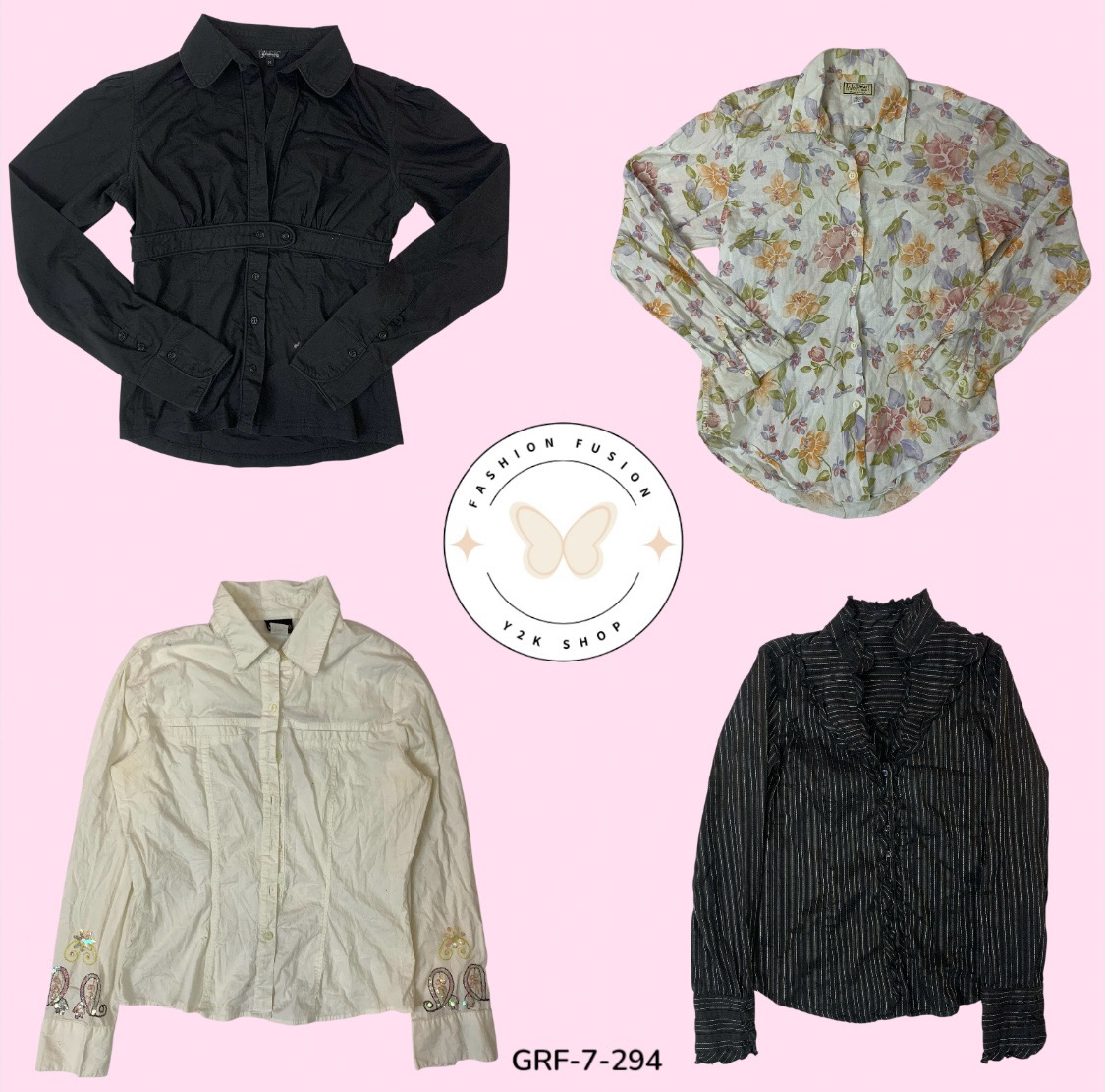 Camisola de Manga Longa Branca e Preta em Algodão – Essencial do Dia a Dia (GRF-7-294)
