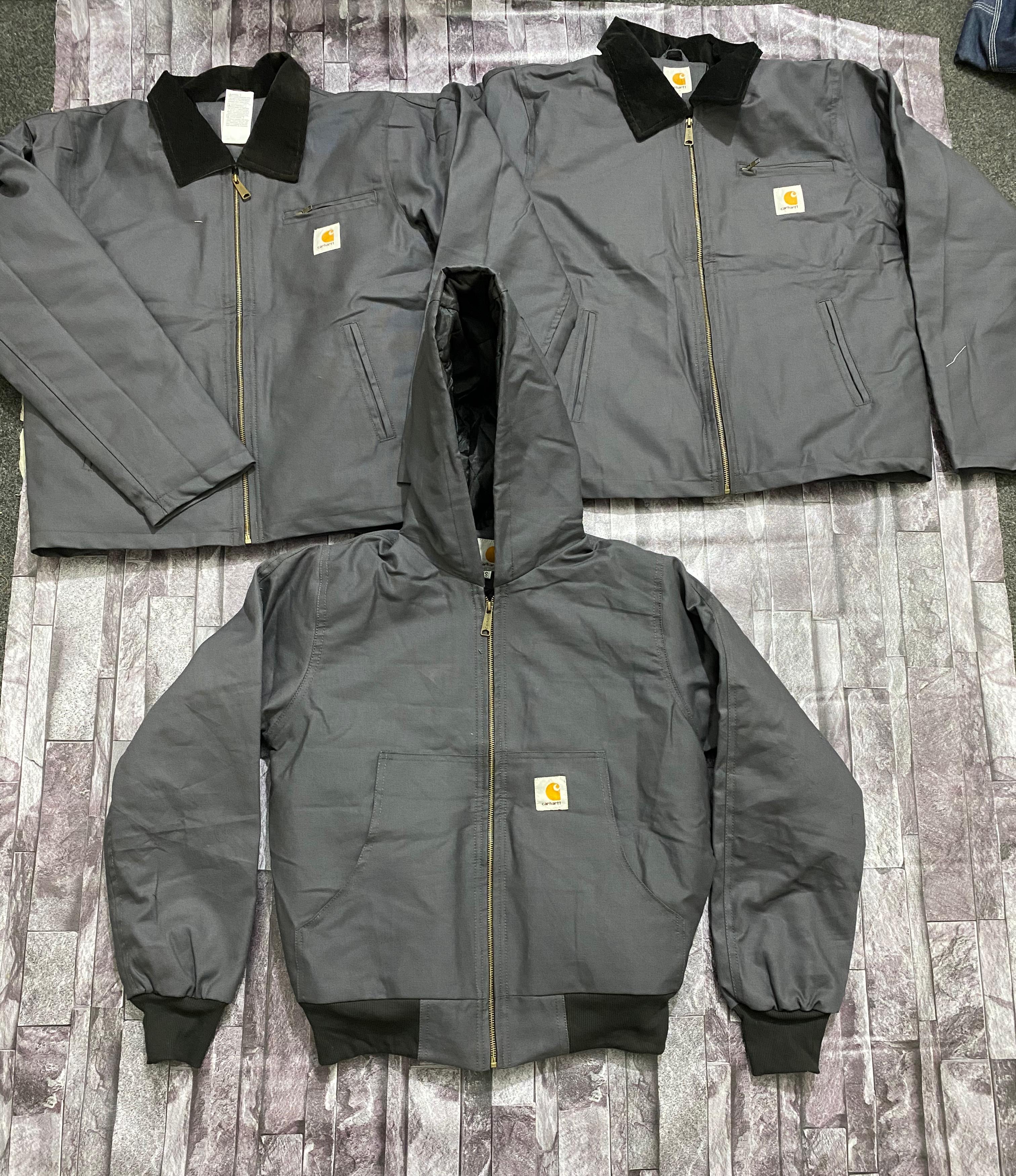 Vêtements Rework Carhartt Style Detroit et vestes Actives - Gris