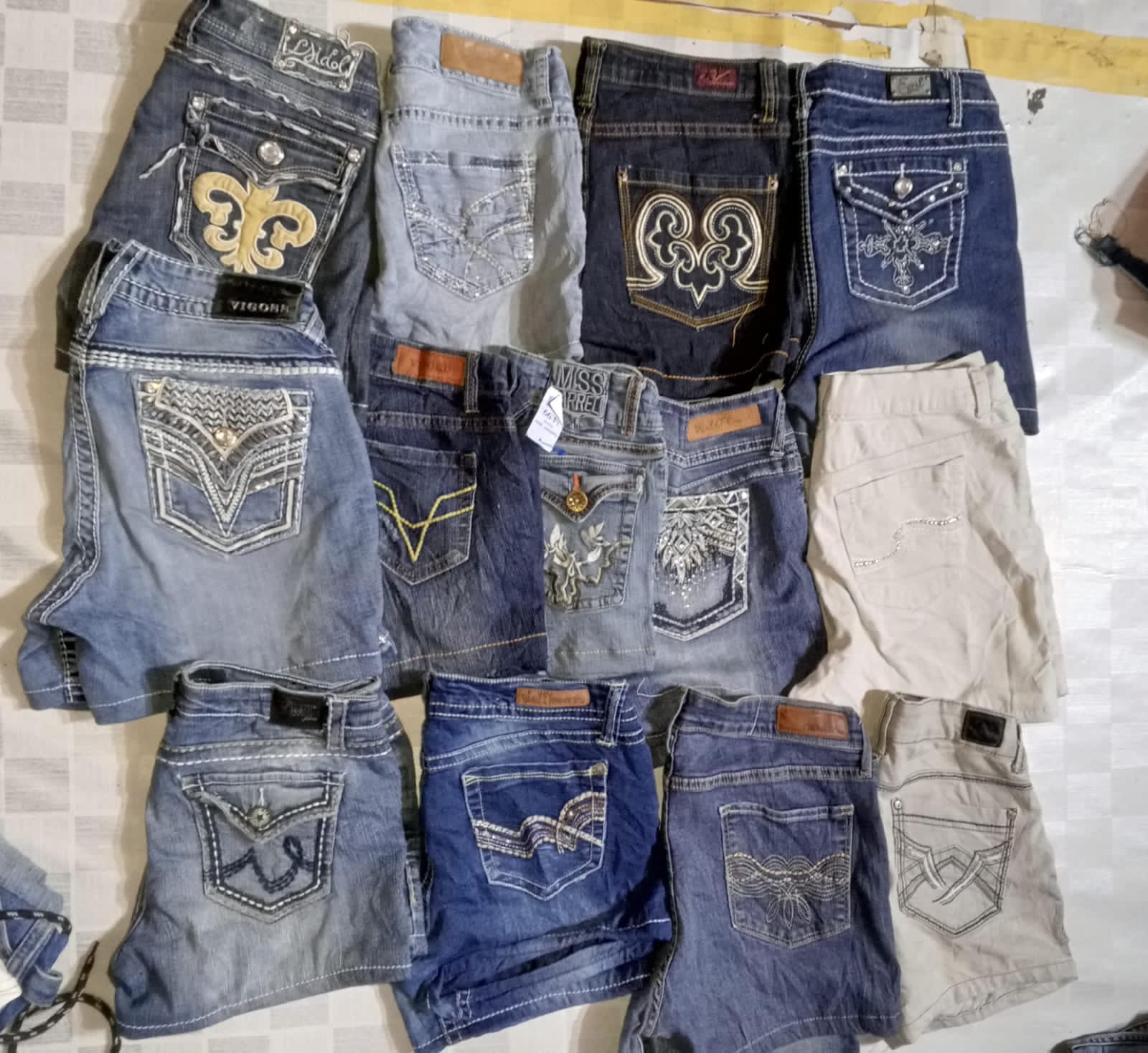 VIGOSS AND OTHER BRAND MINI MICRO SHORTS (ID 687)