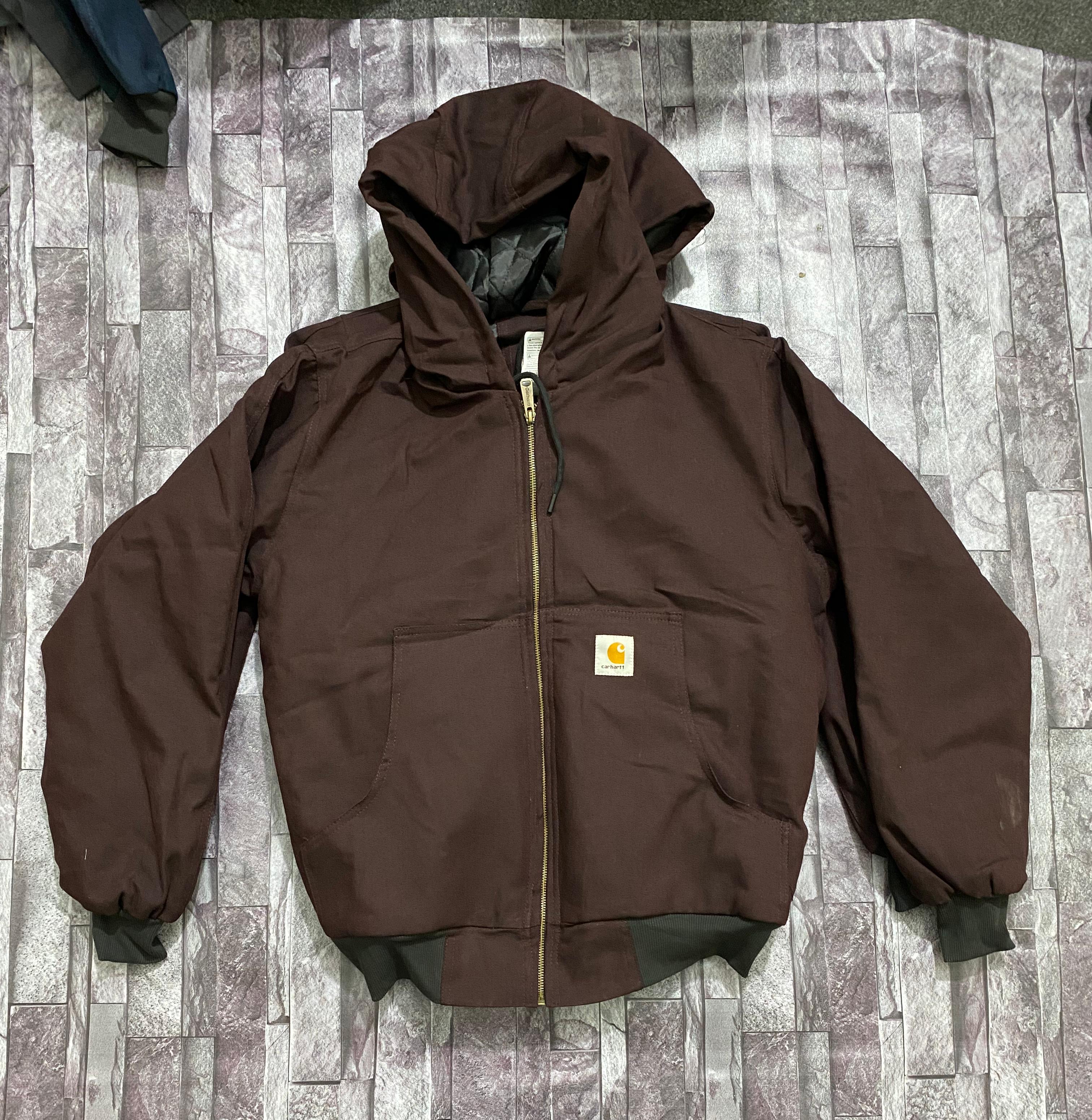 Veste active relookée Carhartt - Marron