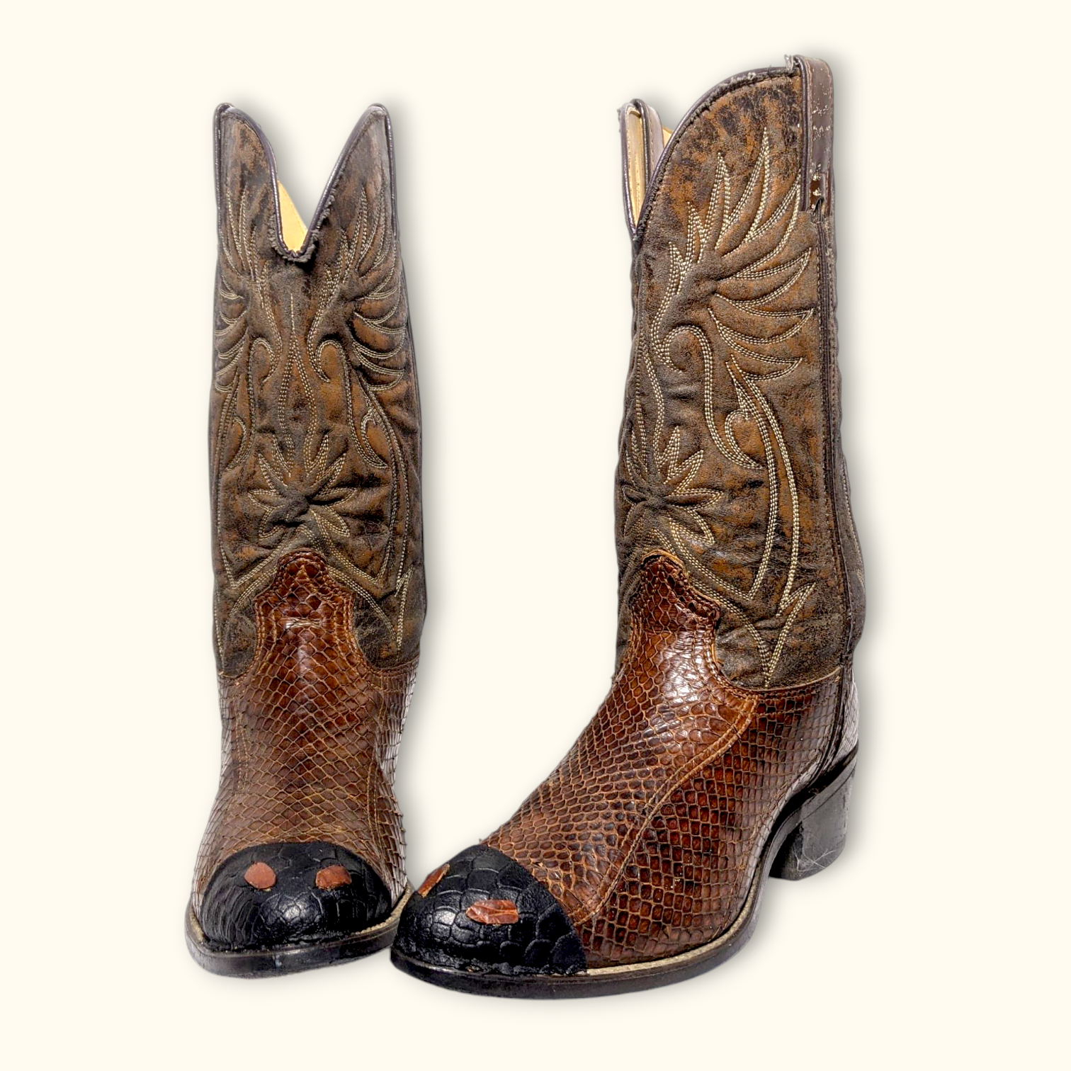 SA#275 Botas de Vaquero Vintage Auténticas – Ariat, Justin, Durango, Laredo y Más
