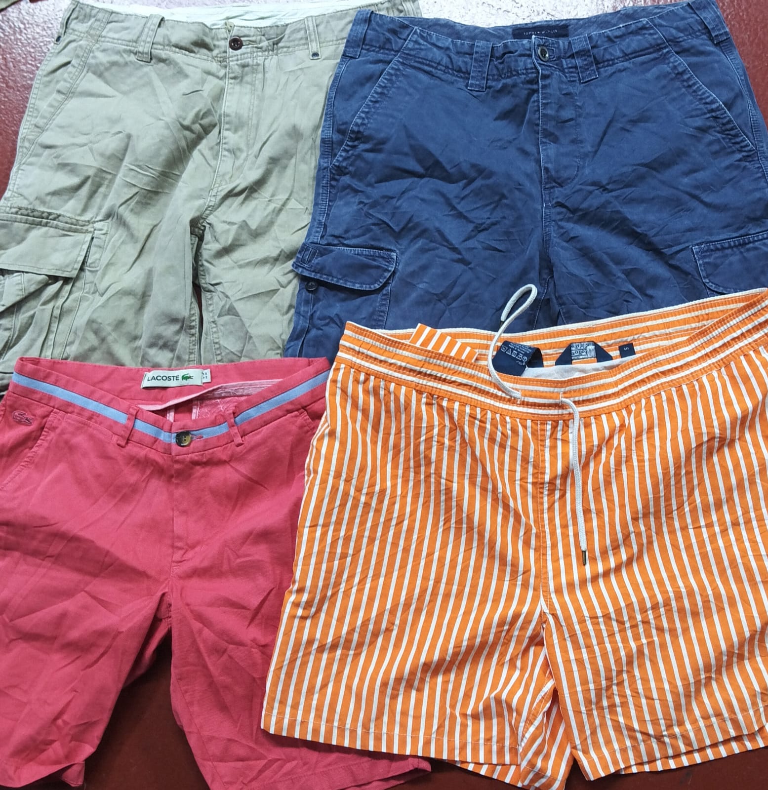 Polo Tommy Lacoste Shorts