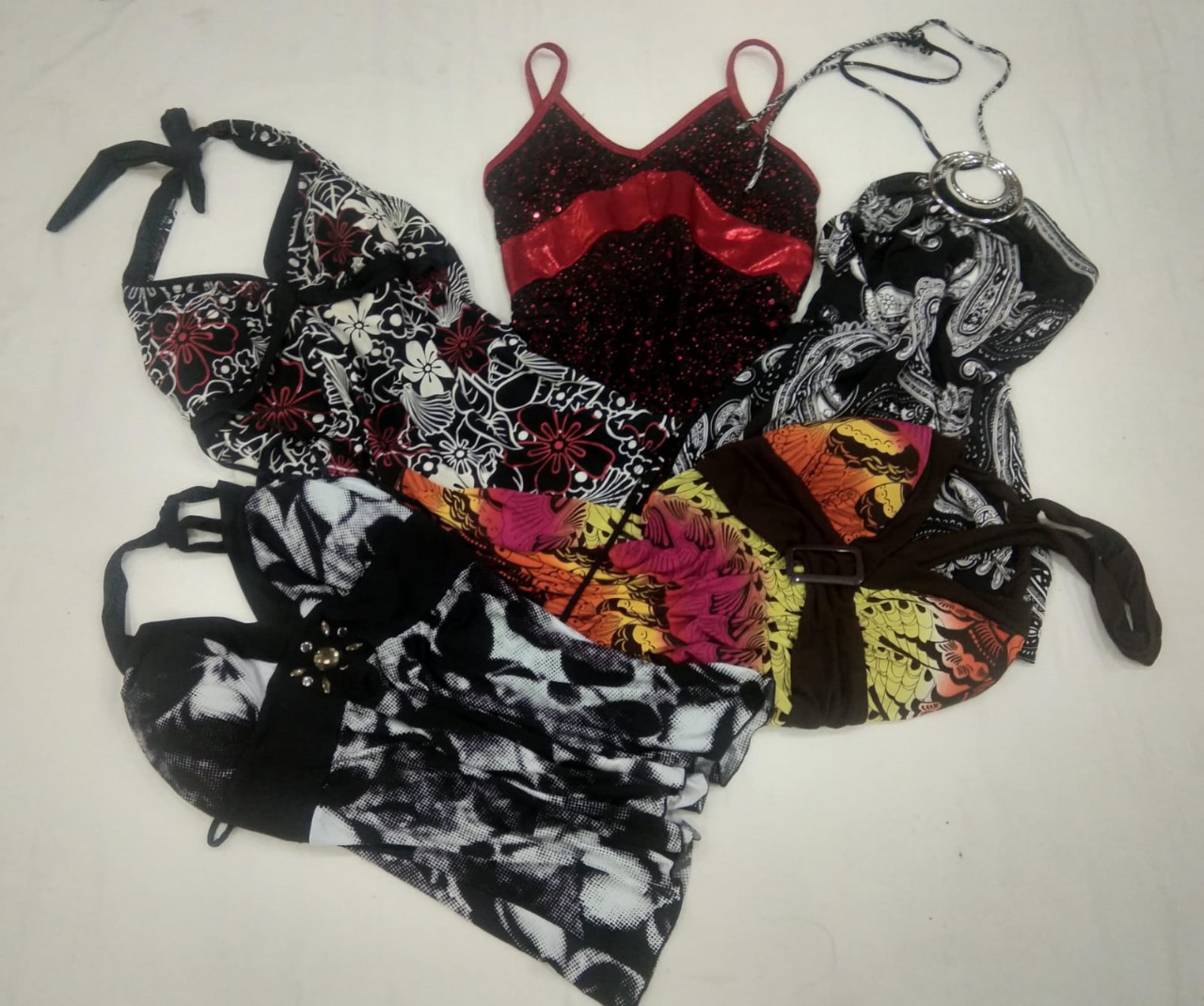 IQ0407 Y2k Fancy Cami Tops