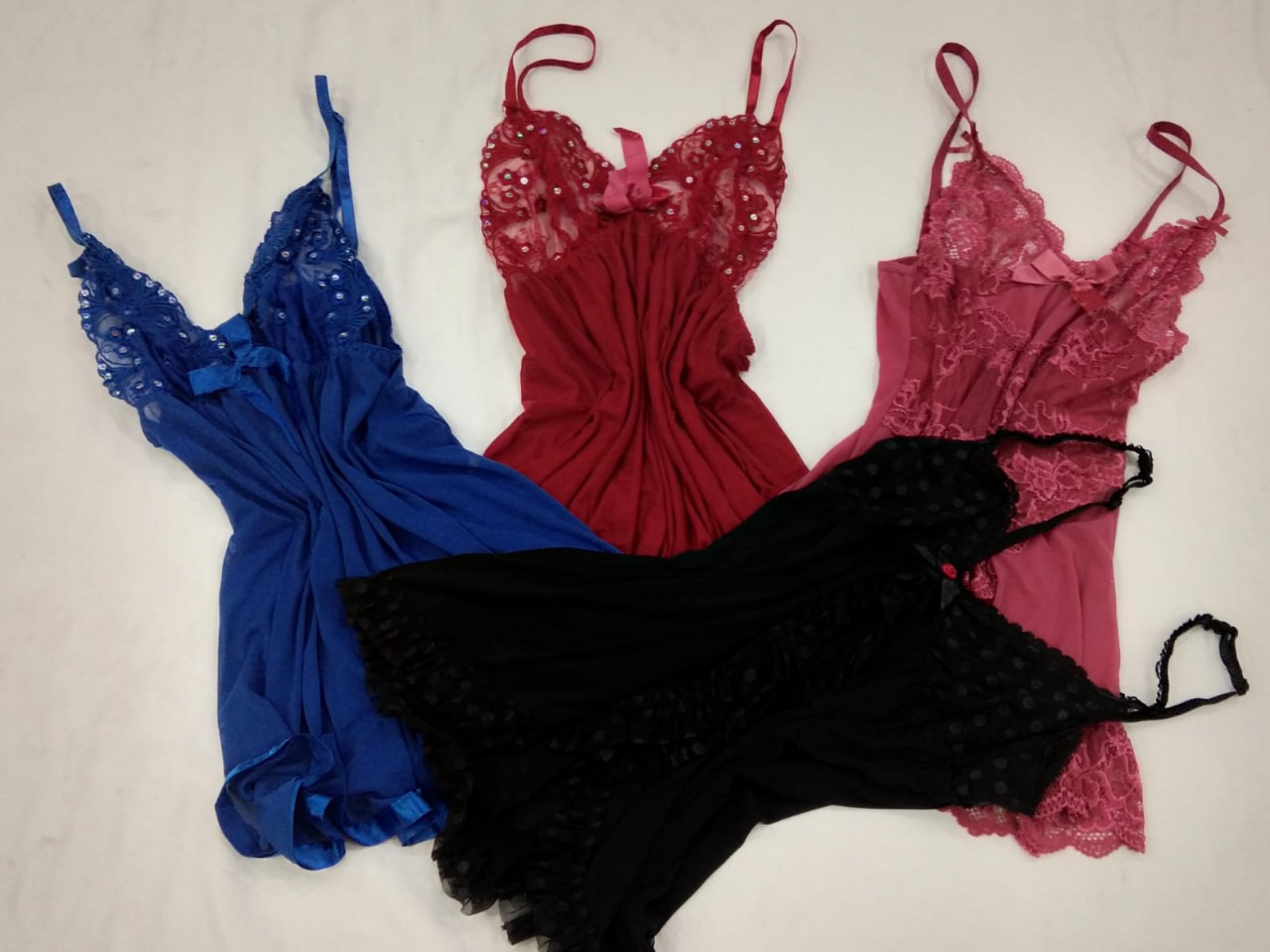 IQ0411 Y2k Fancy Lingerie Tops