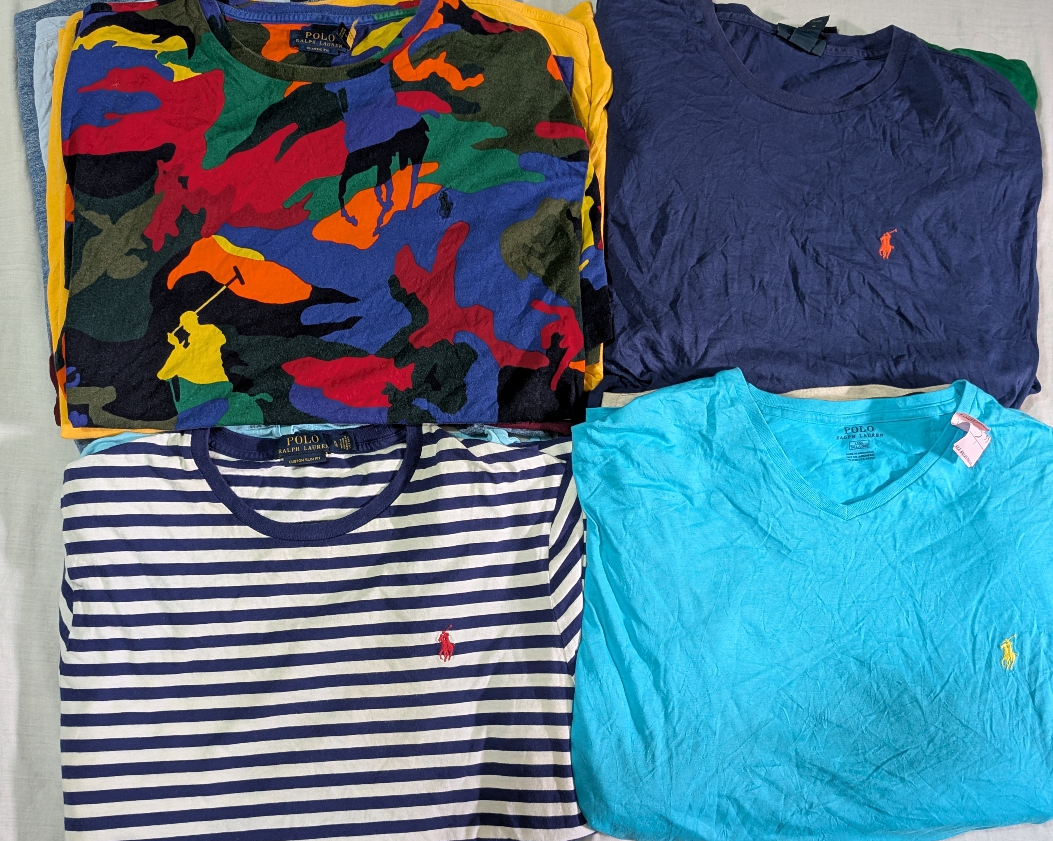 Maglietta con colletto rotondo Polo Ralph Lauren