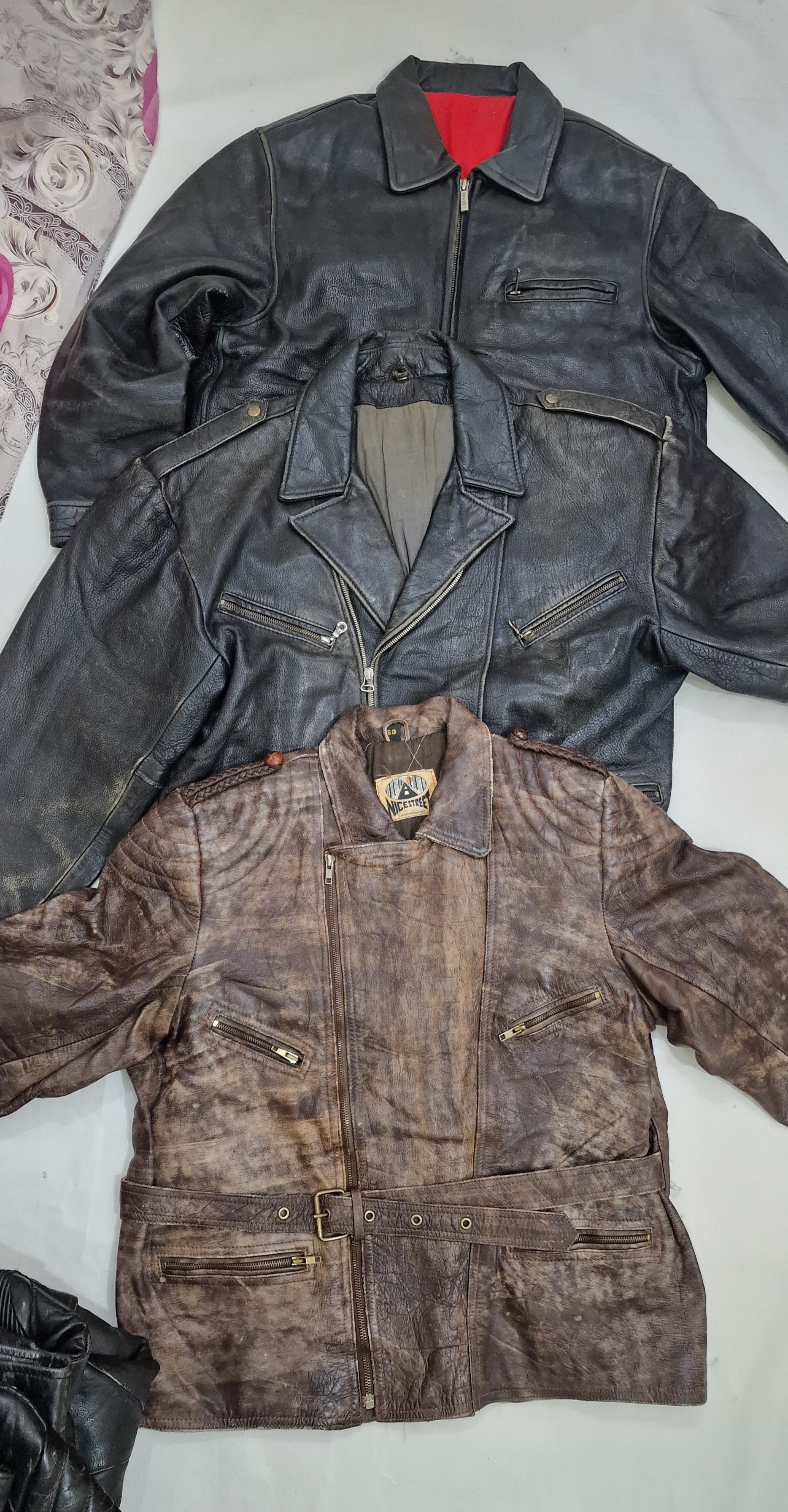 Men's motorcycle leather jackets