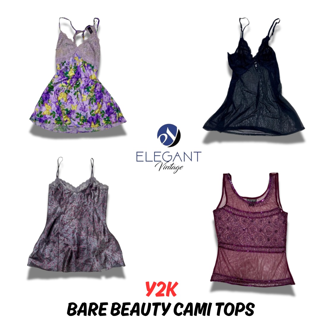 Y2K Bare beauty Cami Tops - EV0660