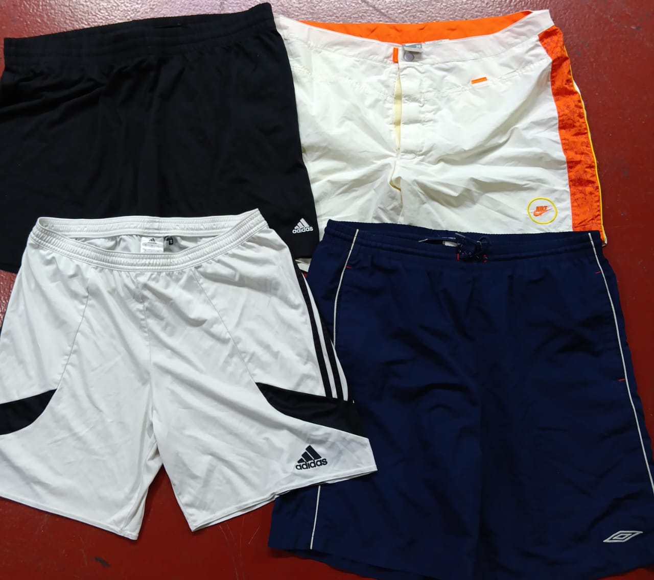 Brand Nylon Shorts