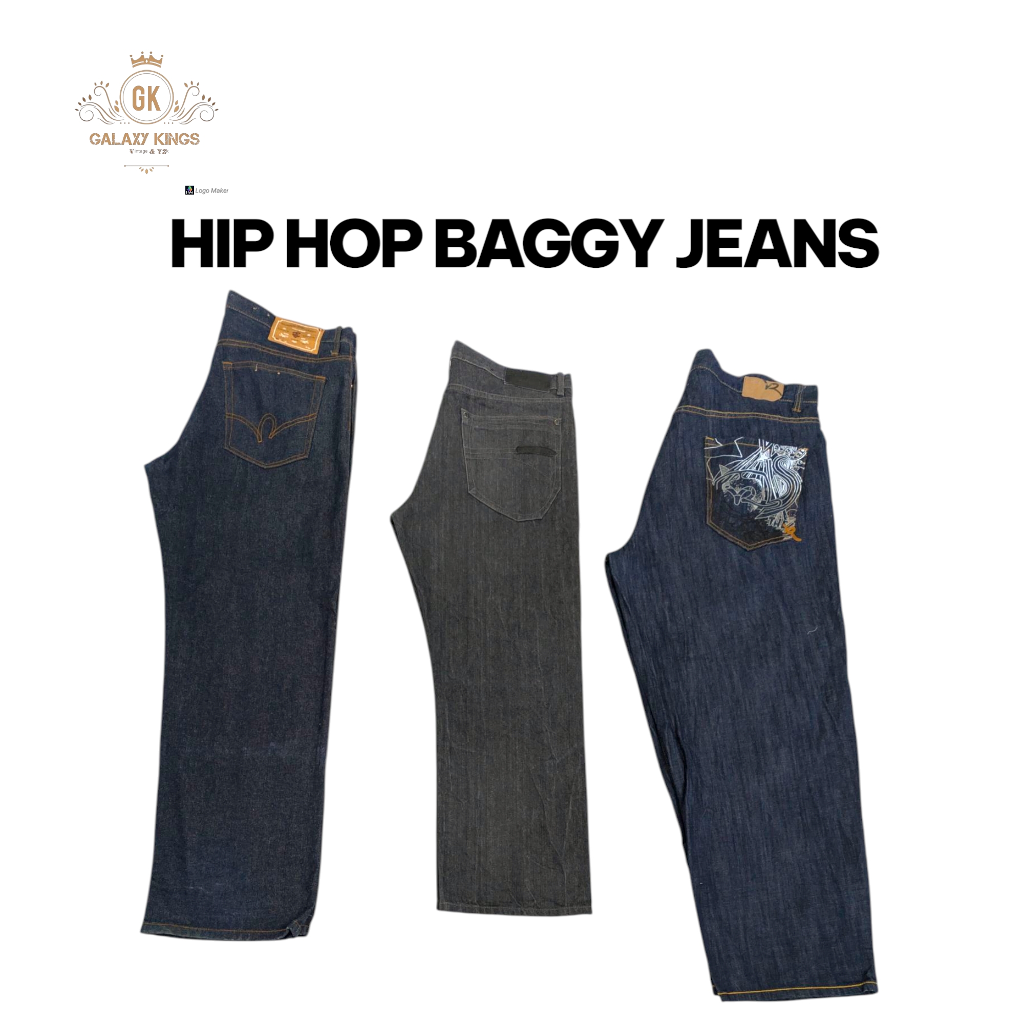 Hip Hop Baggy Jeans
