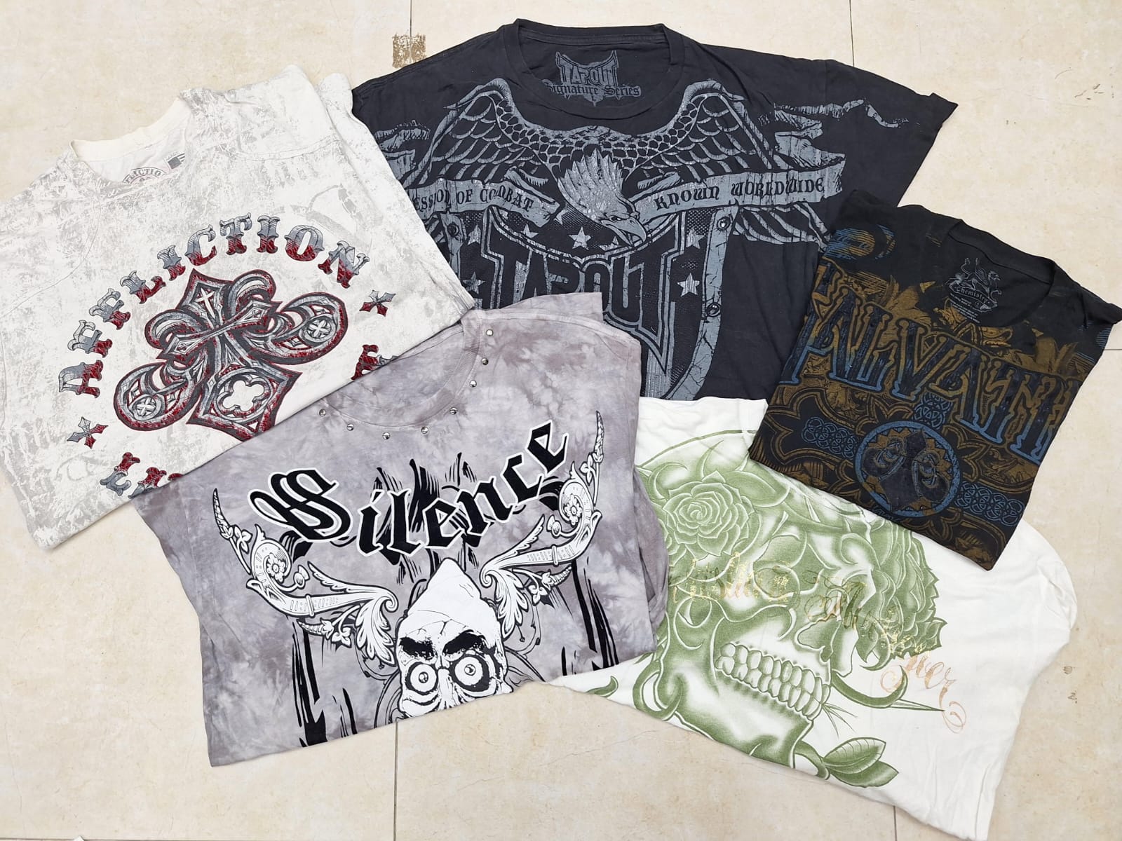 CT1222 Skull T-shirts