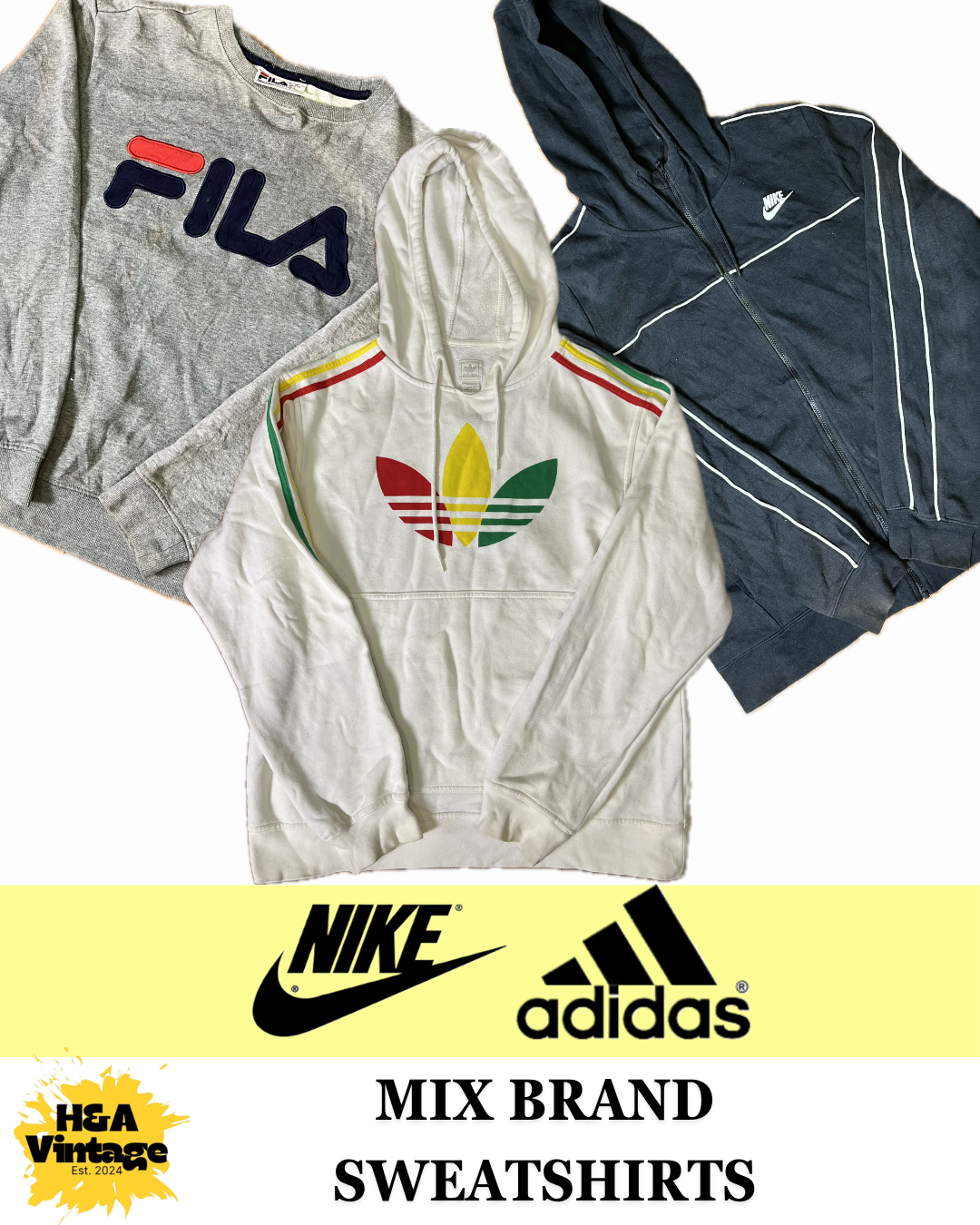 Nike Adidas Sweatshirts