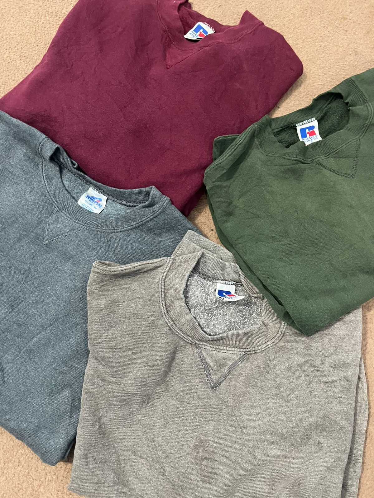 Russell sweat-shirt vierge vintage