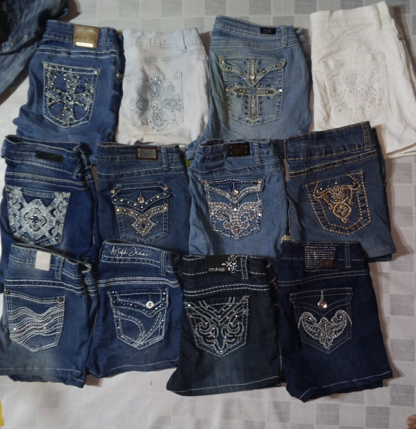 WALLFLOWER  AND OTHER MIX BRANDS MINI SHORTS ( ID 1133)