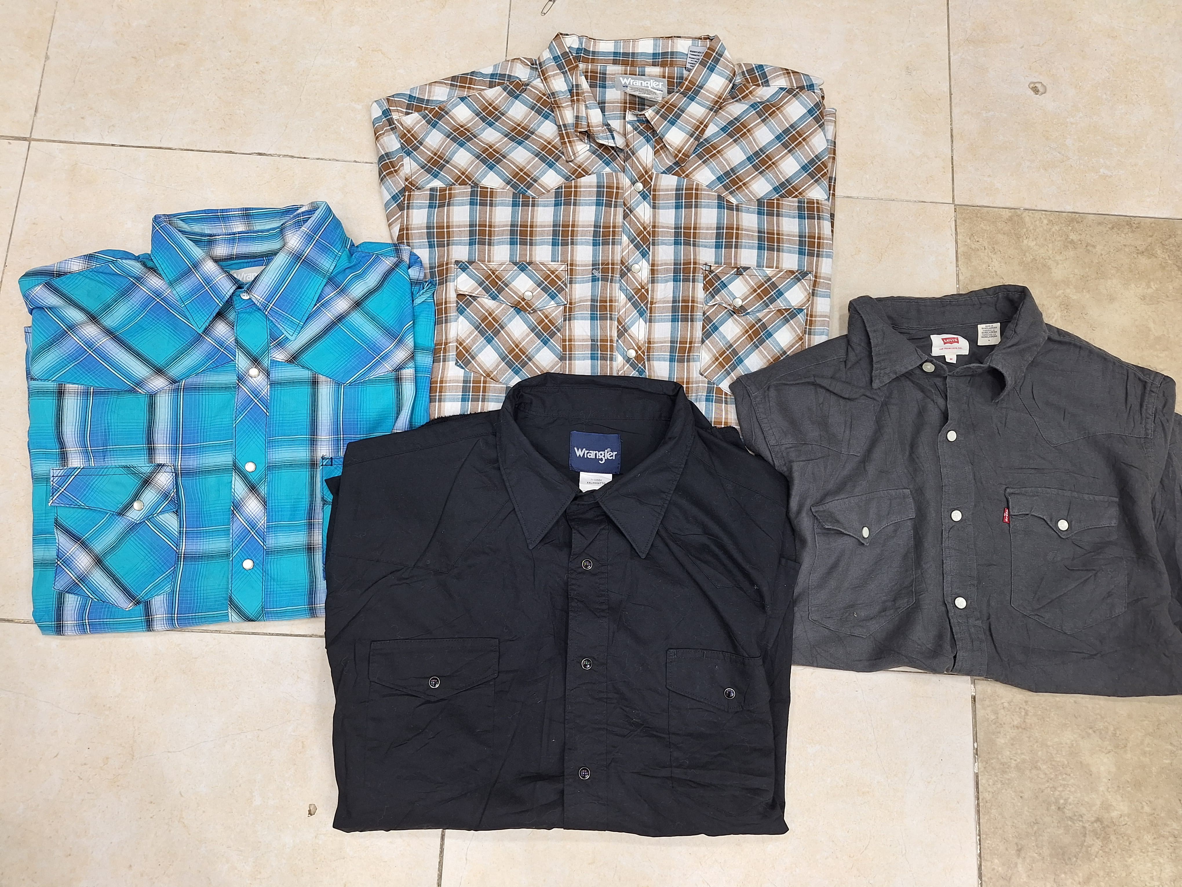 CT1210 Mix Levi's / Wrangler Shirts