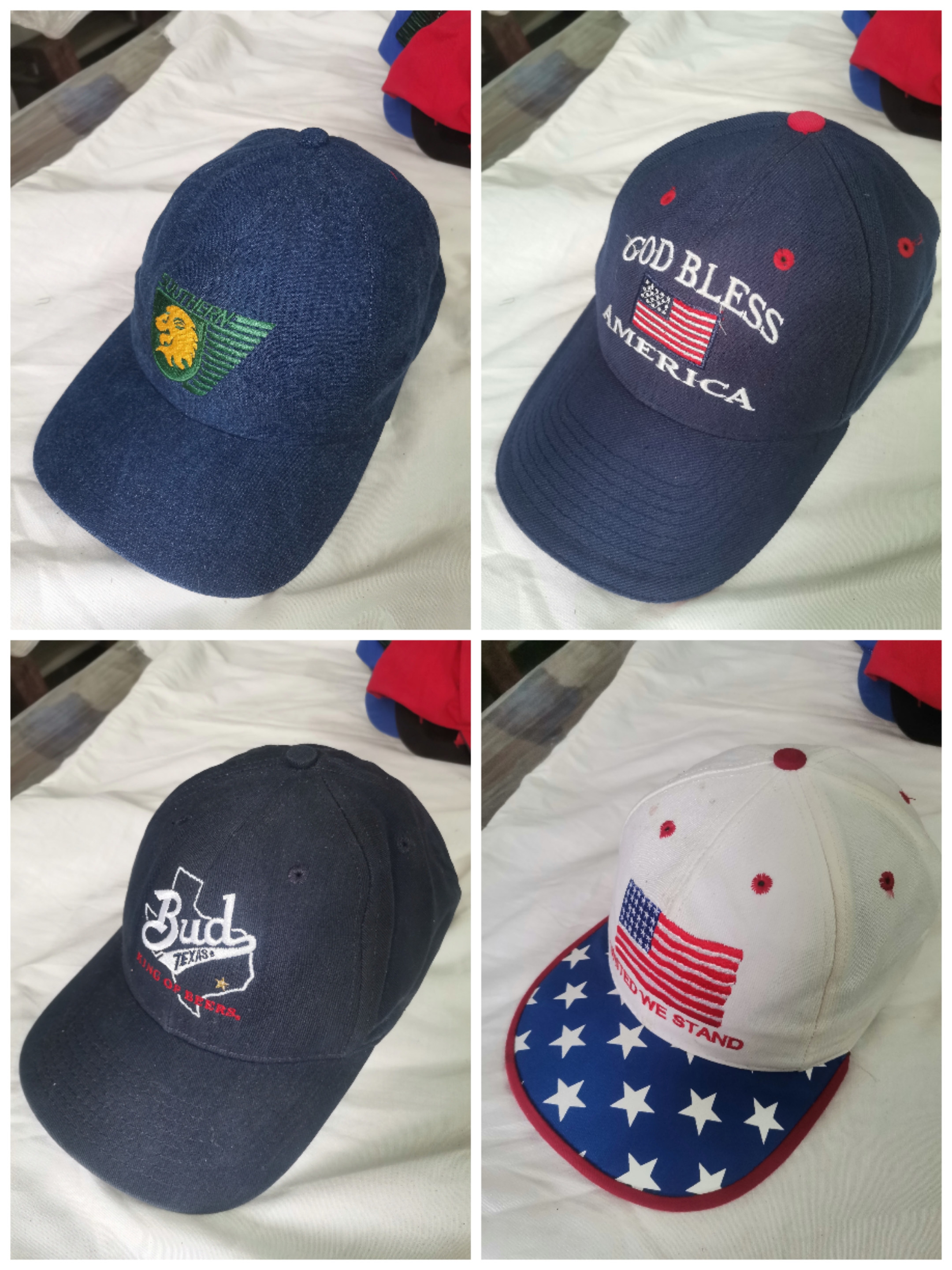 🧢 Cappelli Vintage Non Brandizzati + Merch Autent..
