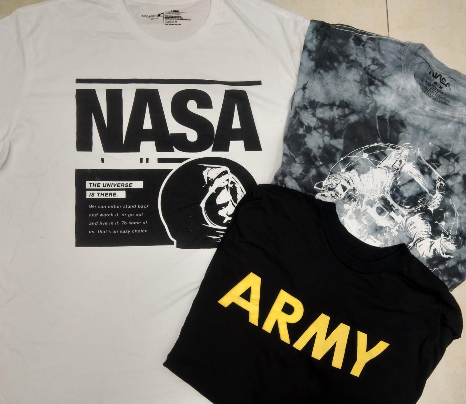 CT1233 Nasa / Army T-Shirts