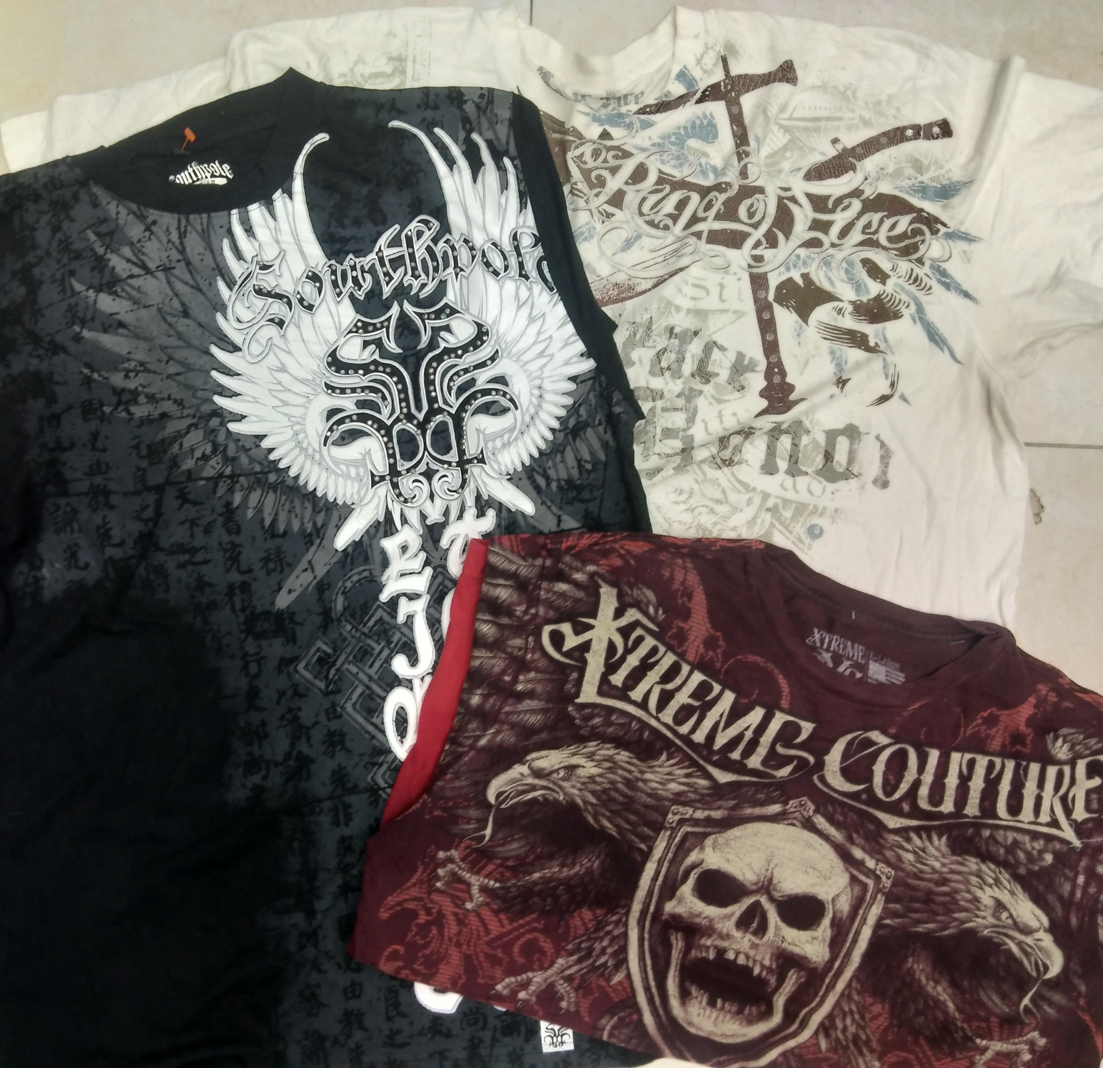 Camisas de Tecido CT1222 Skull