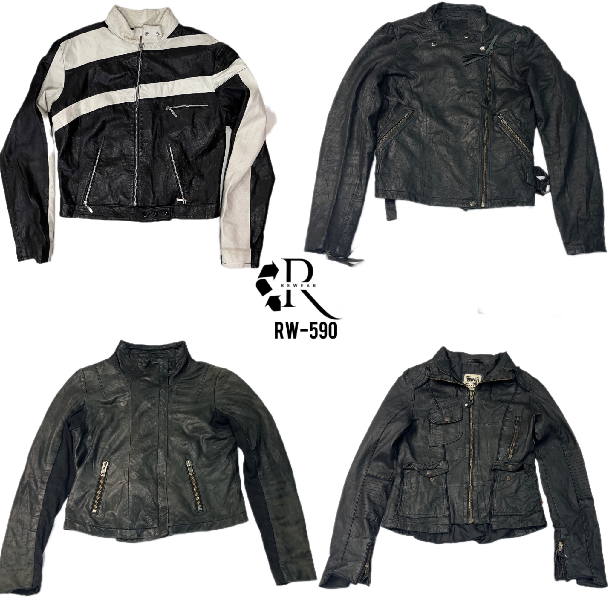 Y2K IT Girl Leather Jackets (RW-590)