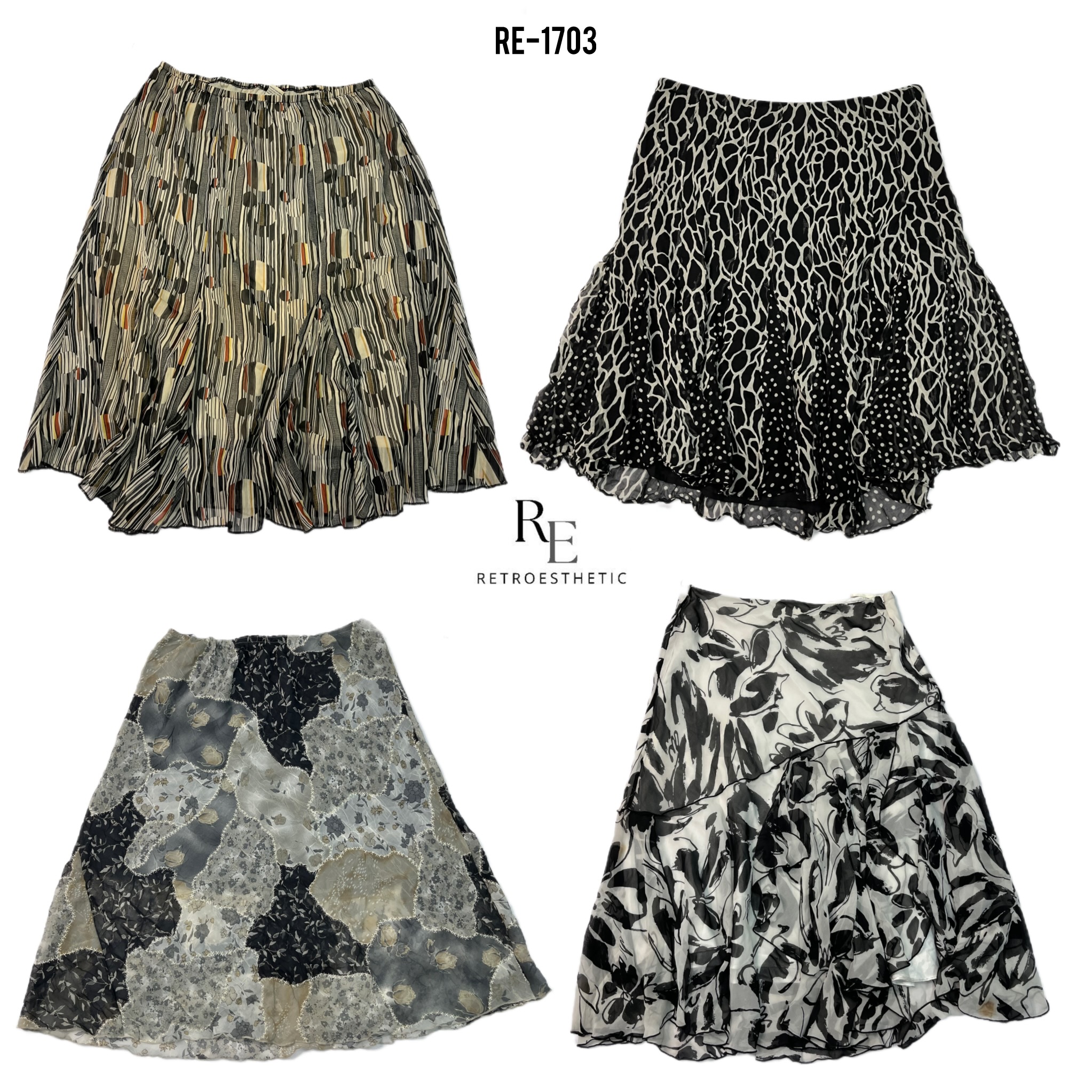 Y2K Iconic Girl Summer Midi Skirts (RE-1703)