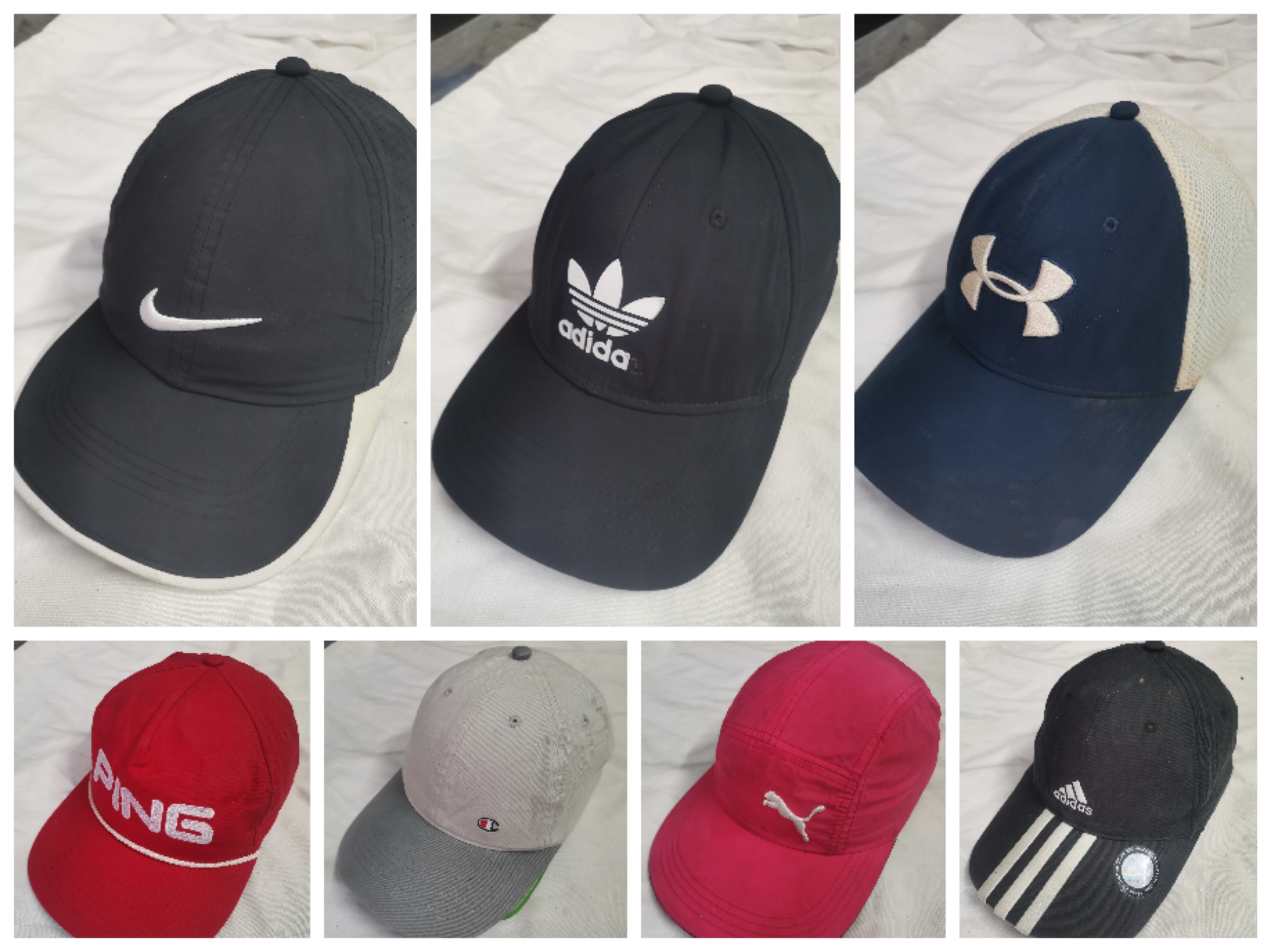 🧢 Gorras Nike, Adidas, Puma, Under Armour | Correr, Rendimiento, Gorras de papá | Mezcla Moderna + Y2K + Vintage ID de listado #48