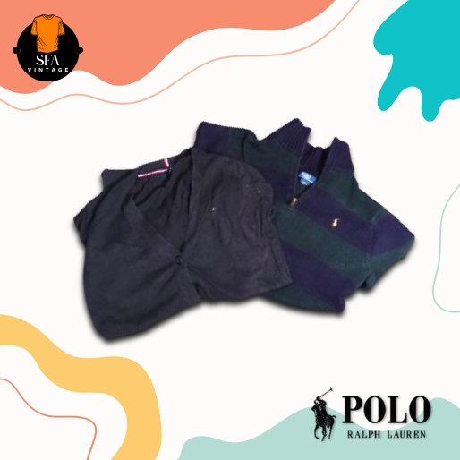 Cardigans Polo et demi-zips
