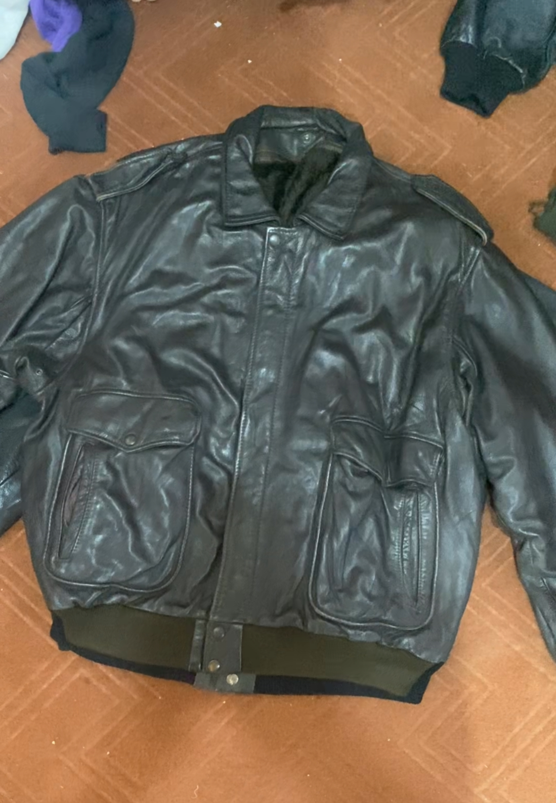 Leather Bomber Jackets