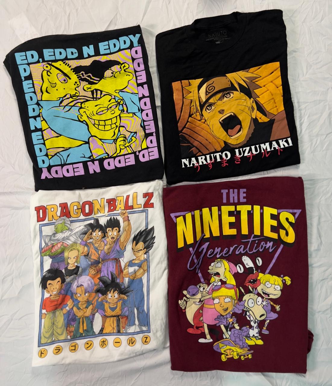 T-shirt con stampa di cartoni animati