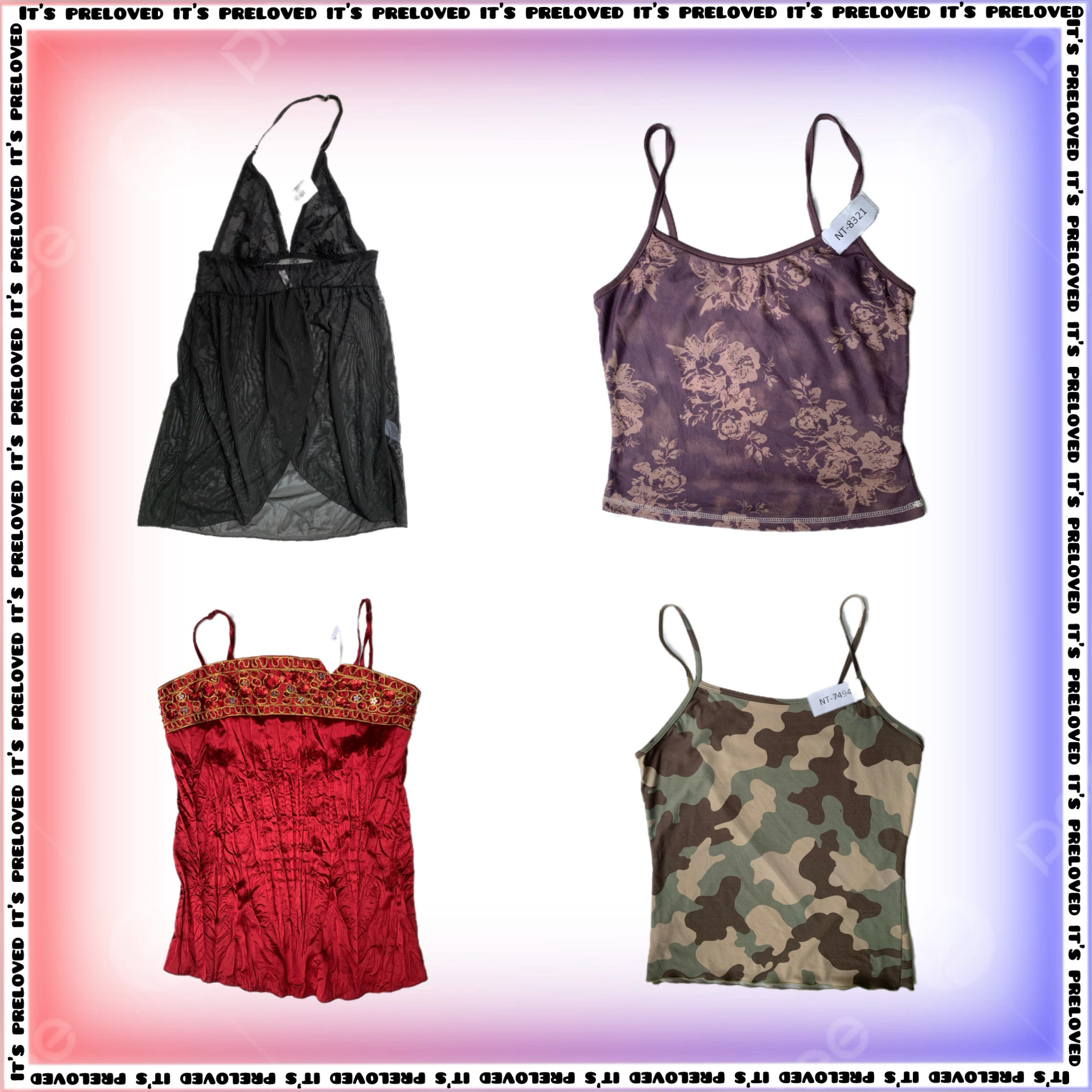 Heiße Sommertops - Trägershirts und Bustier (SS-1101)