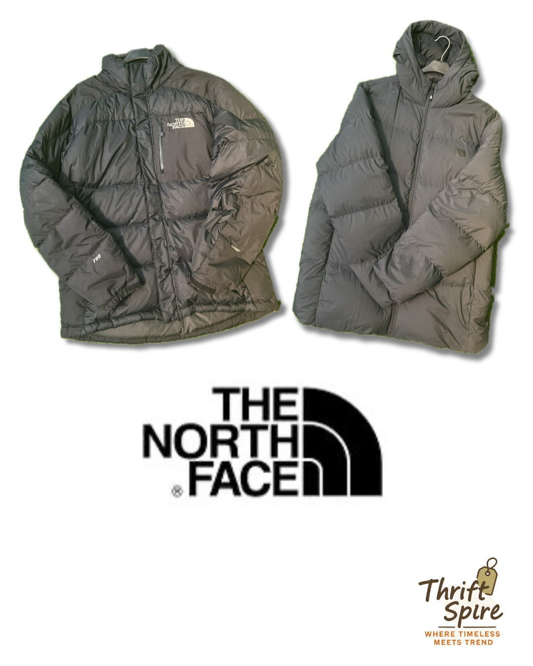 The North Face Puffer Jackets  & Insulated Parka - (TS-0139)