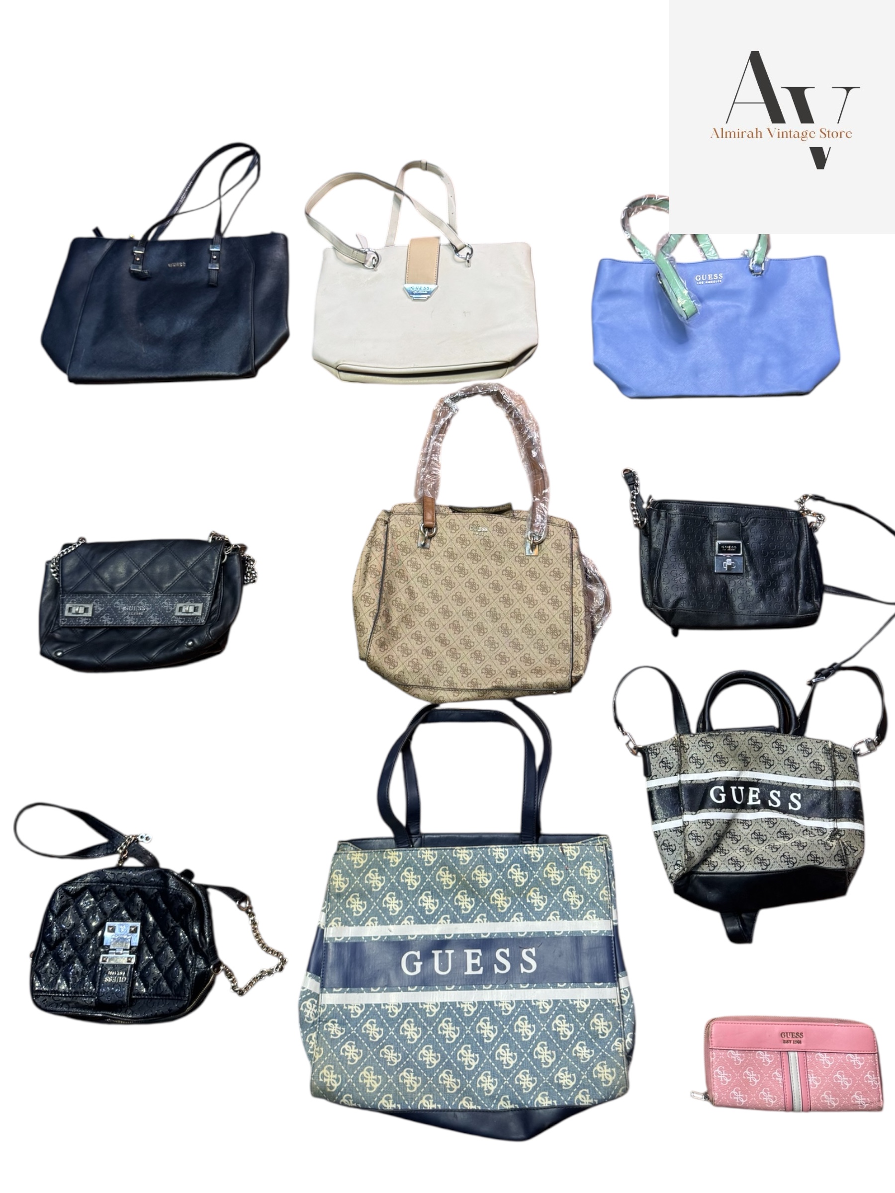 Branded guess bags