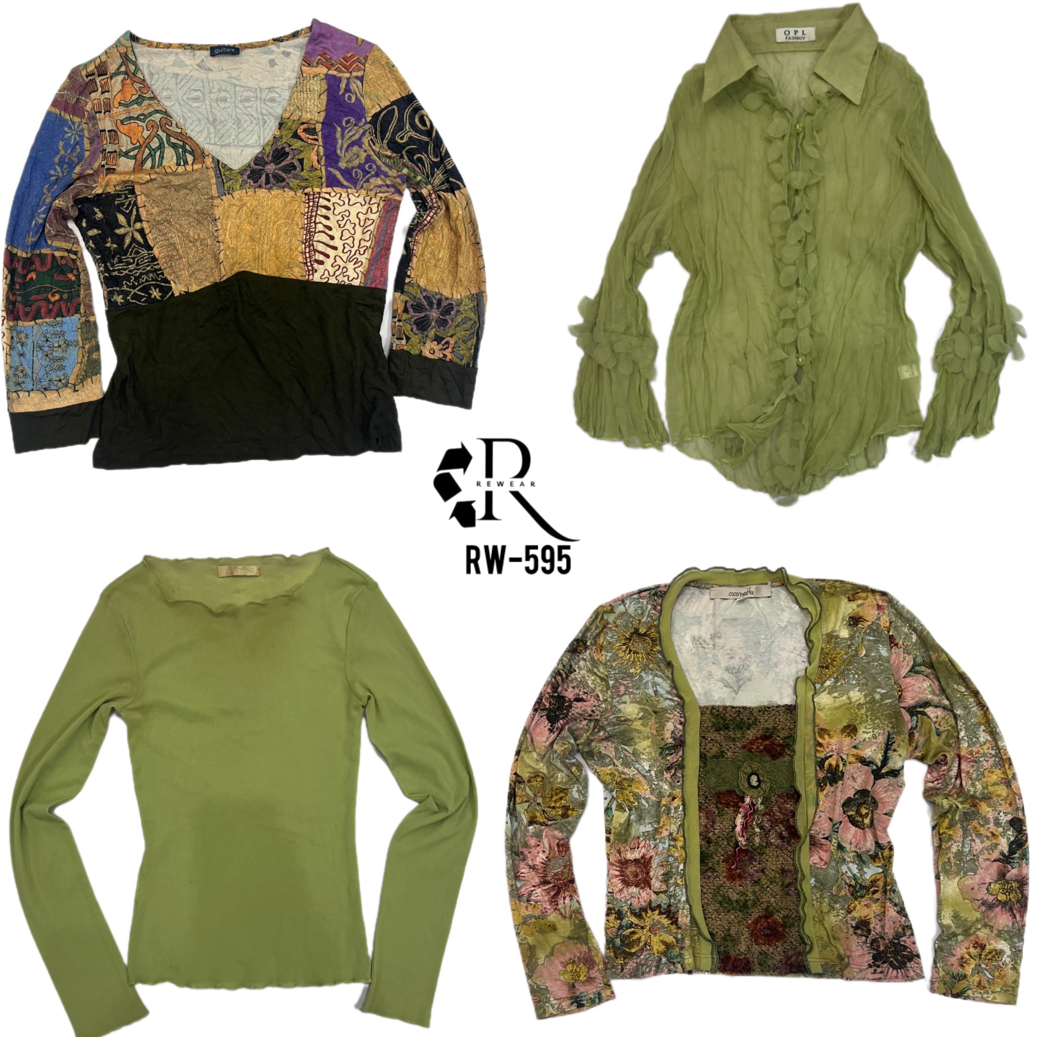 Y2K Forest Vibe Full Sleeve Tops (RW-595)