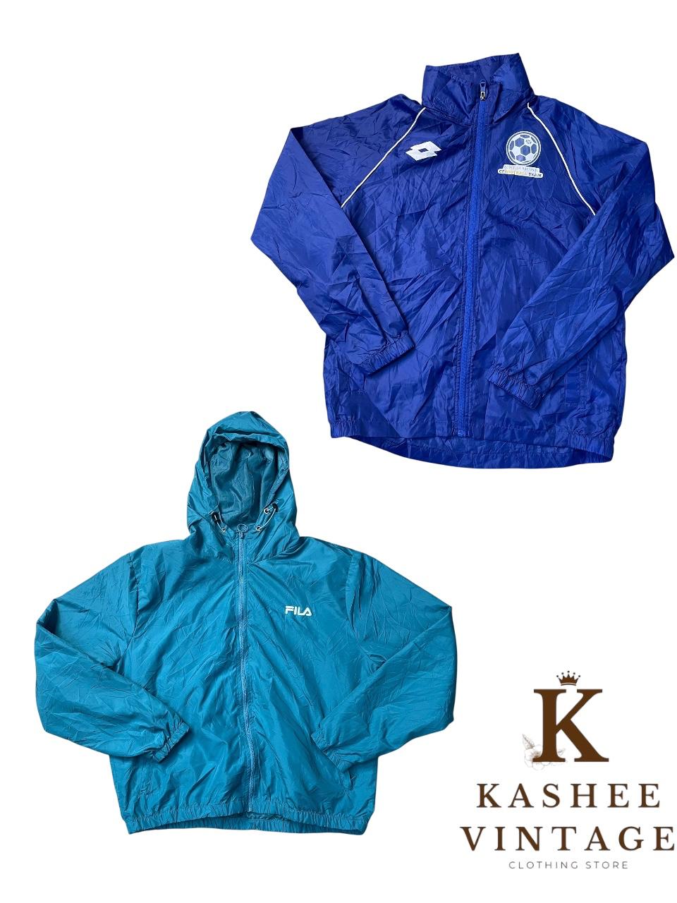 Mixed brand windbreaker