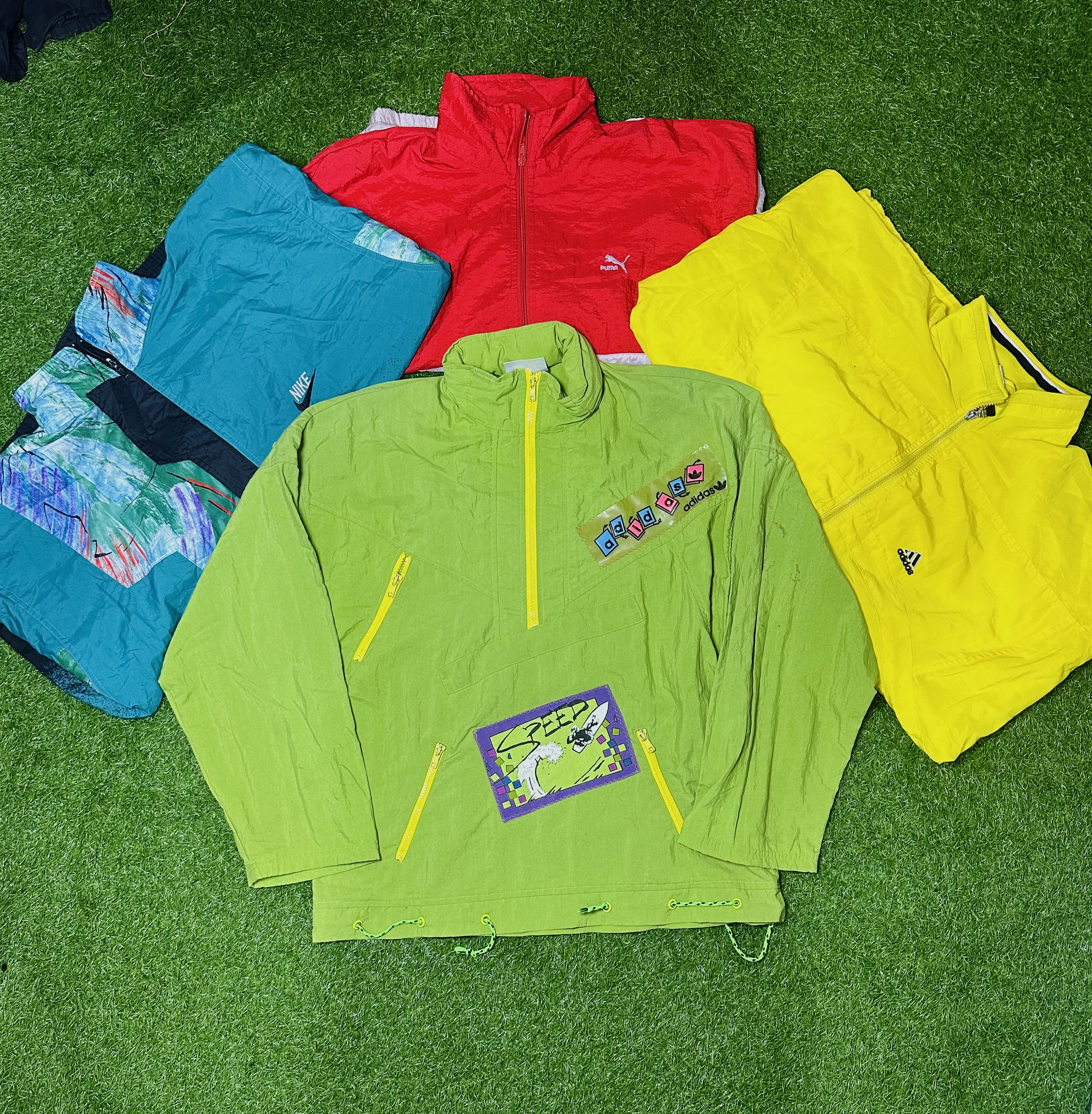 90s Branded Track Jacket