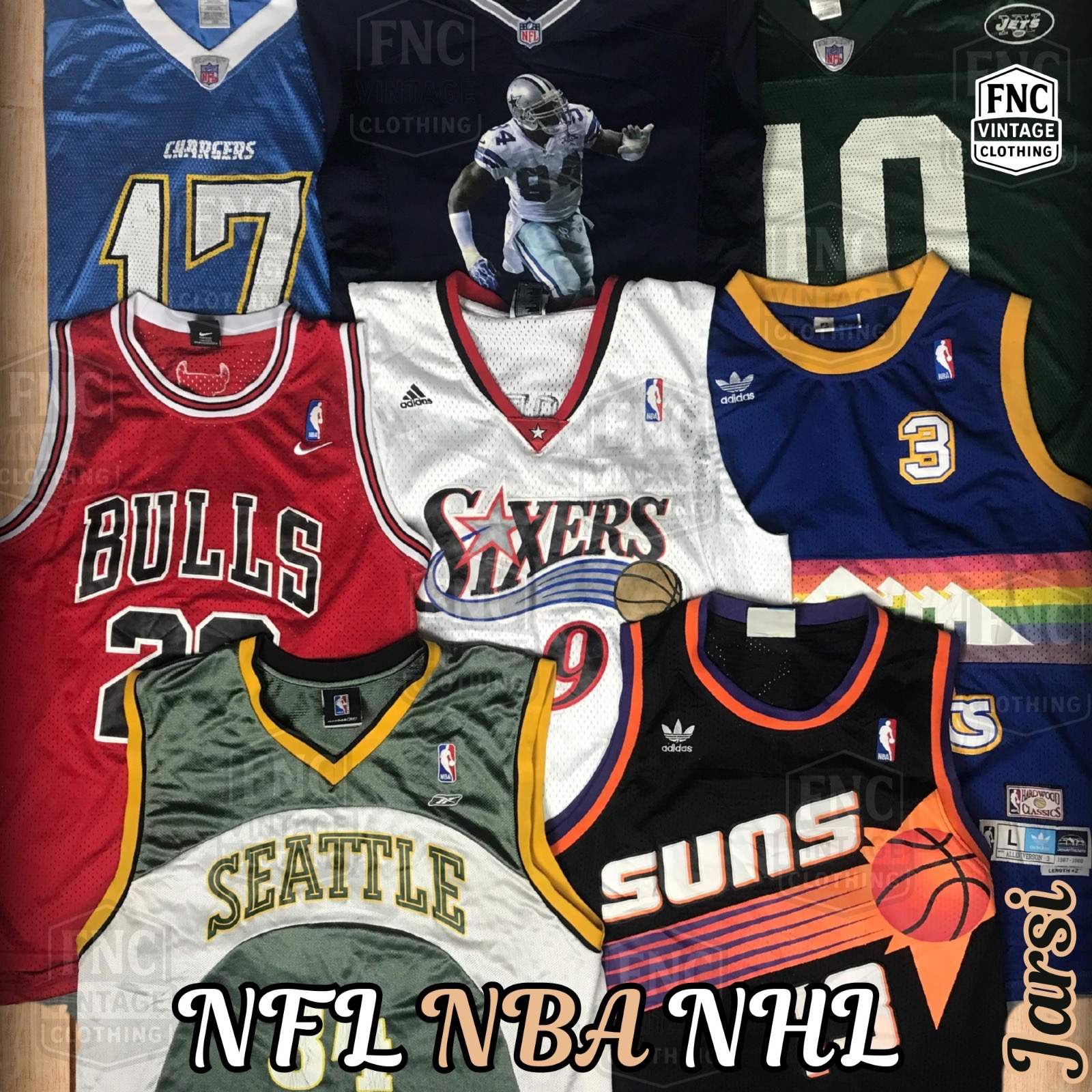 NFL,NHL,NBA official Jerseys (fnc:536)