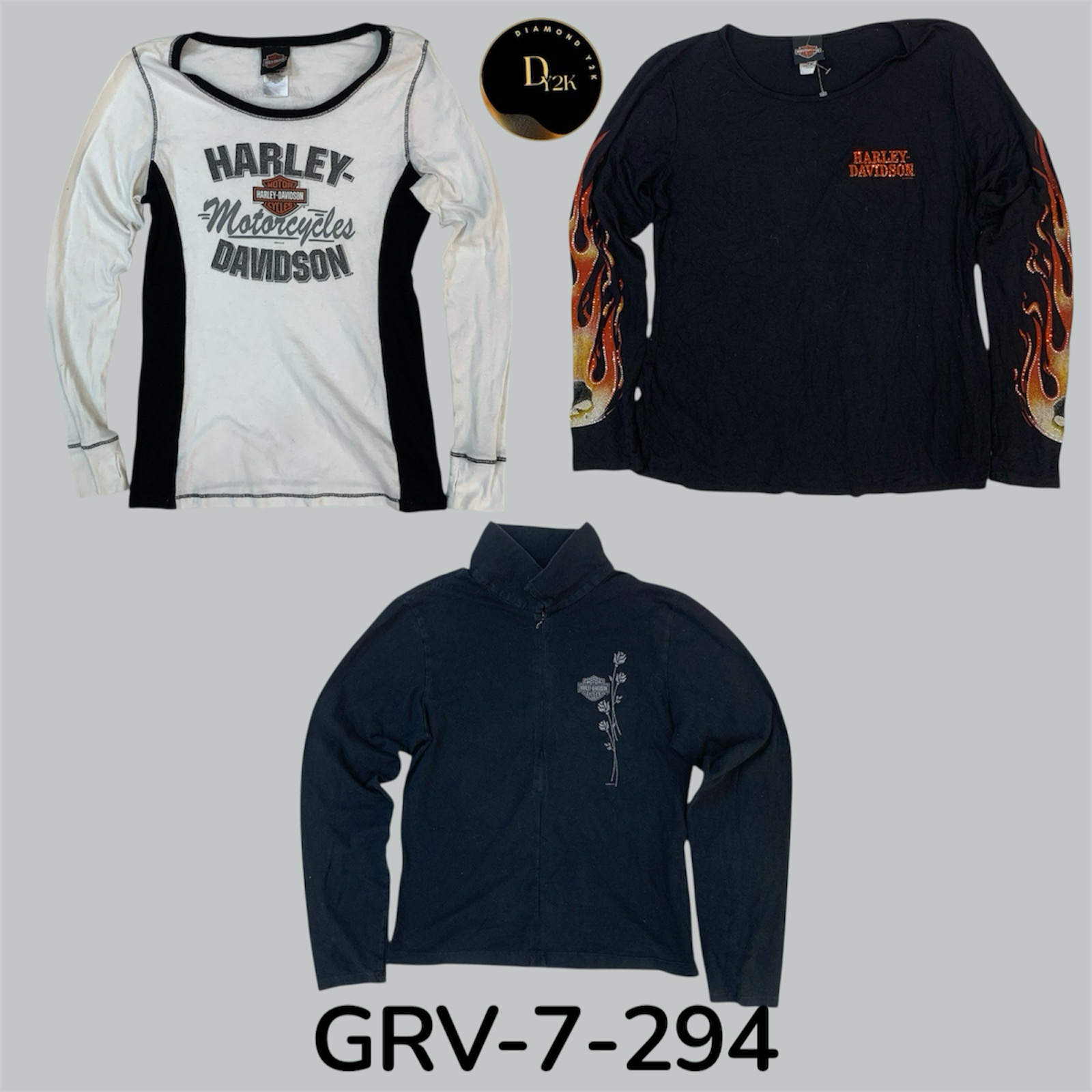 Harley Davidson Langarmshirt (GRV-7-294)