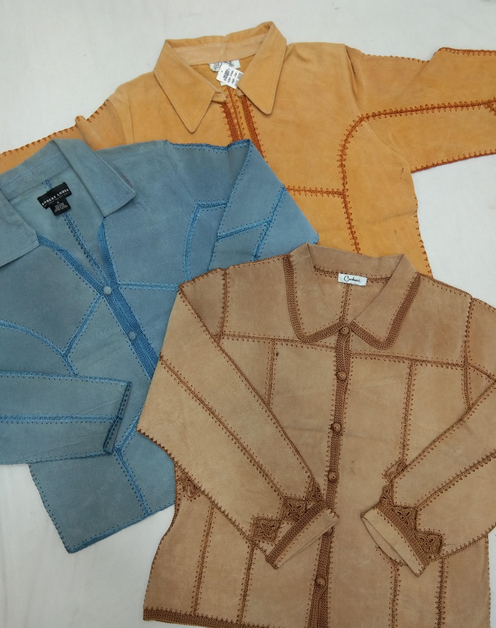 CR4665 Y2k veste en suédine