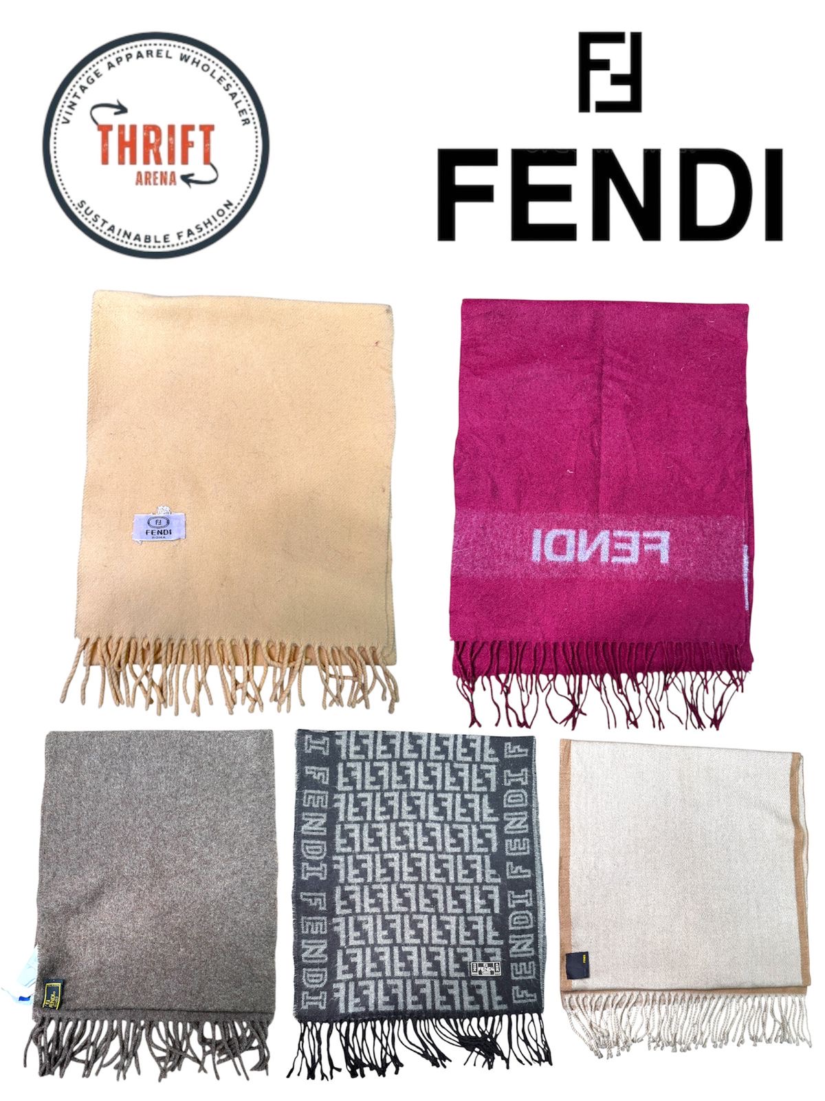 T1235 Fendi Scarve