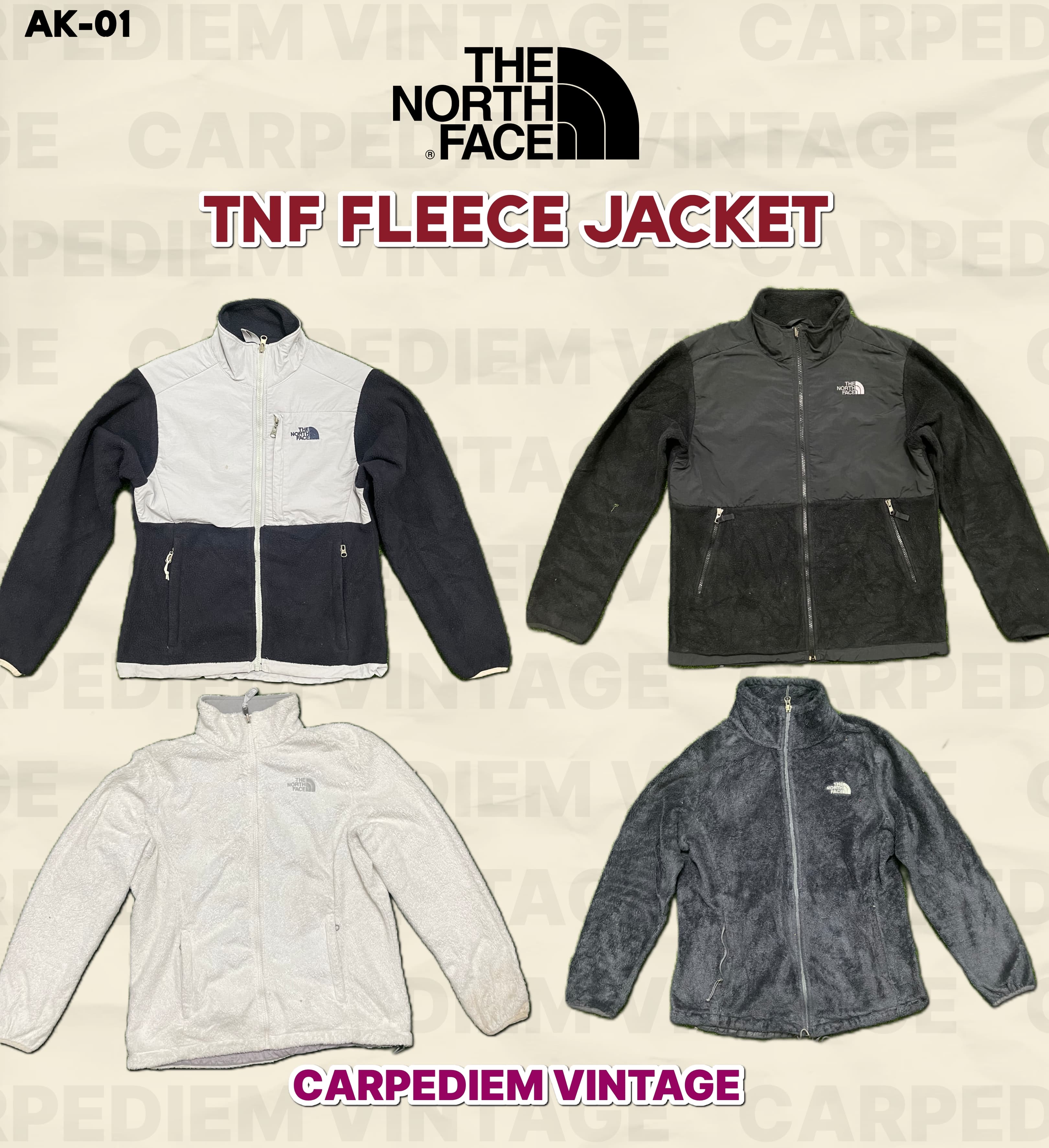 TNF FLEECE JACKET | AK-01