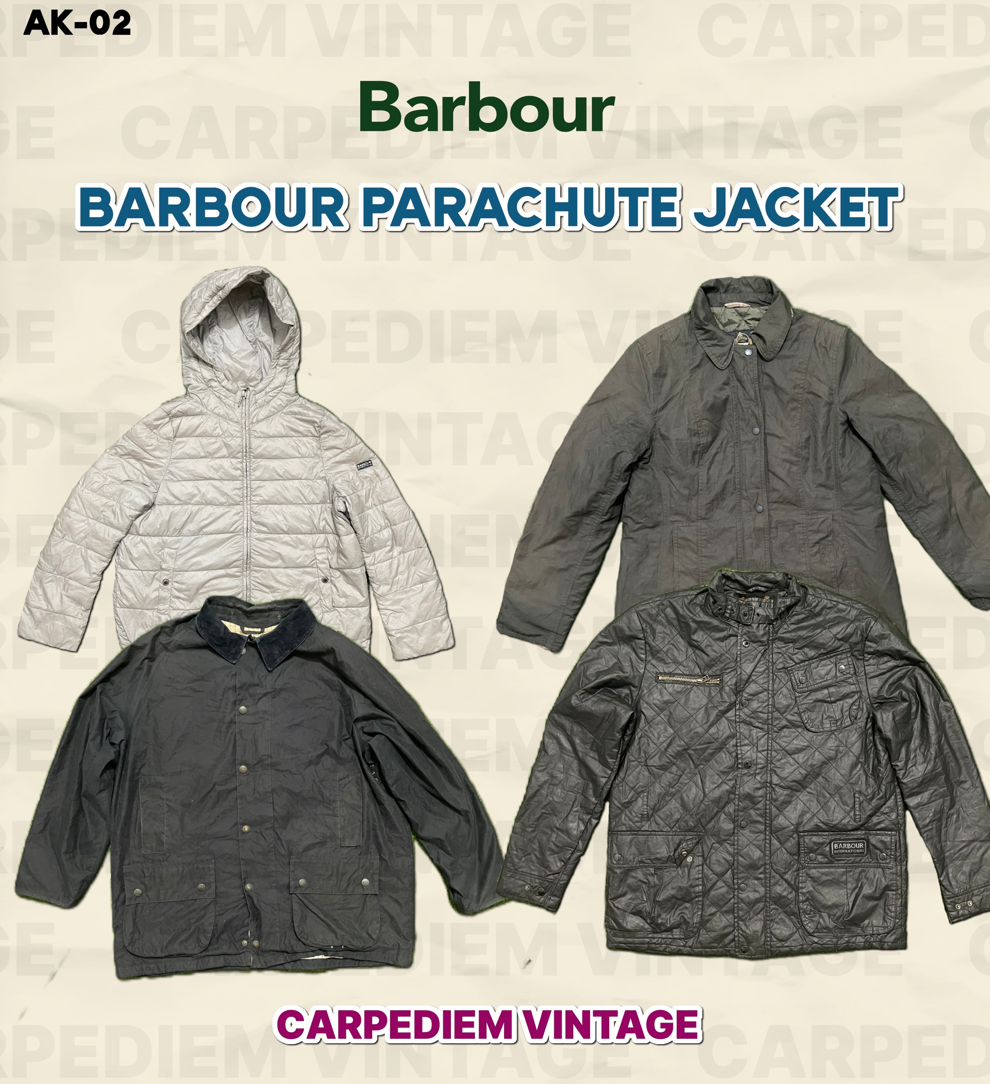 BARBOUR PARACHUTE JACKET | AK-02