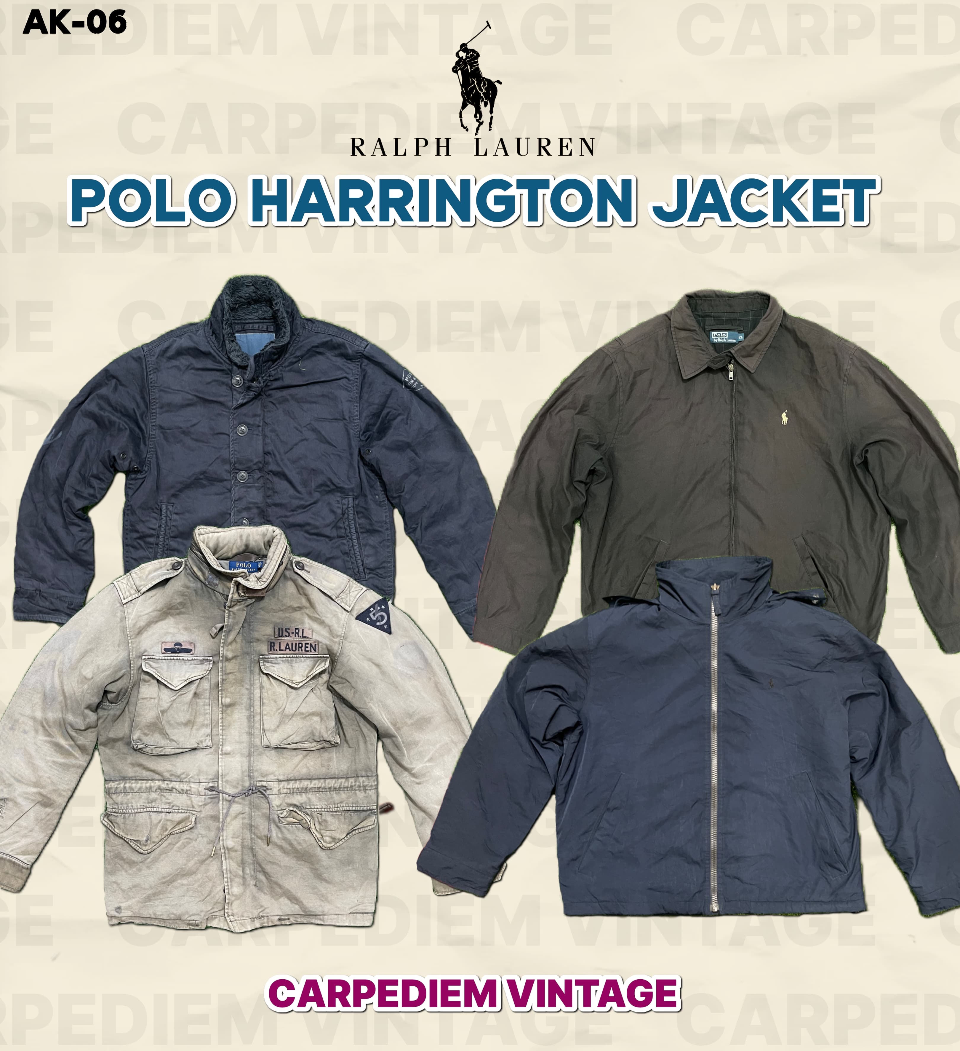 POLO HARRINGTON JACKET | AK-06