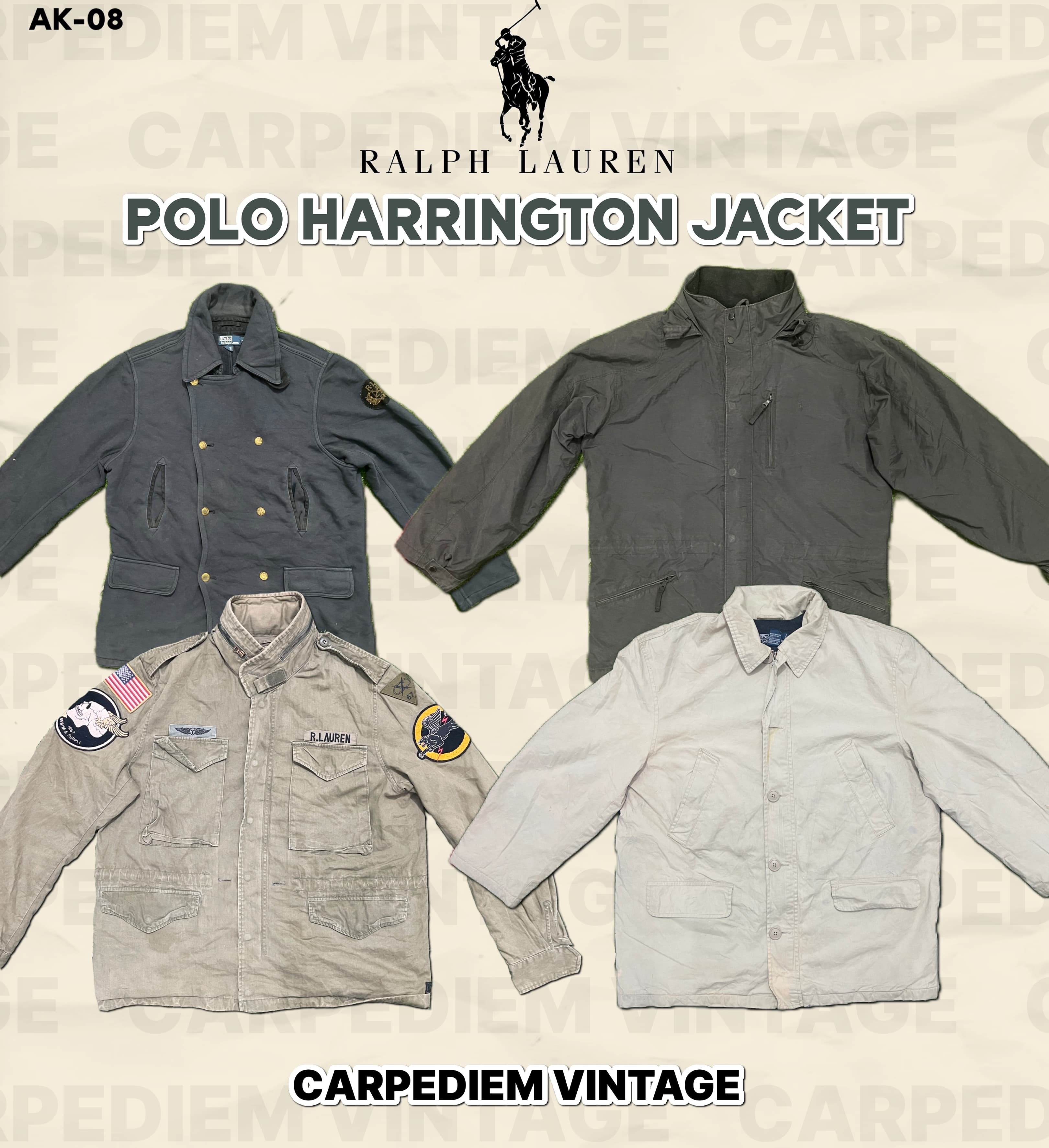 CHAQUETA POLO HARRINGTON | AK-08