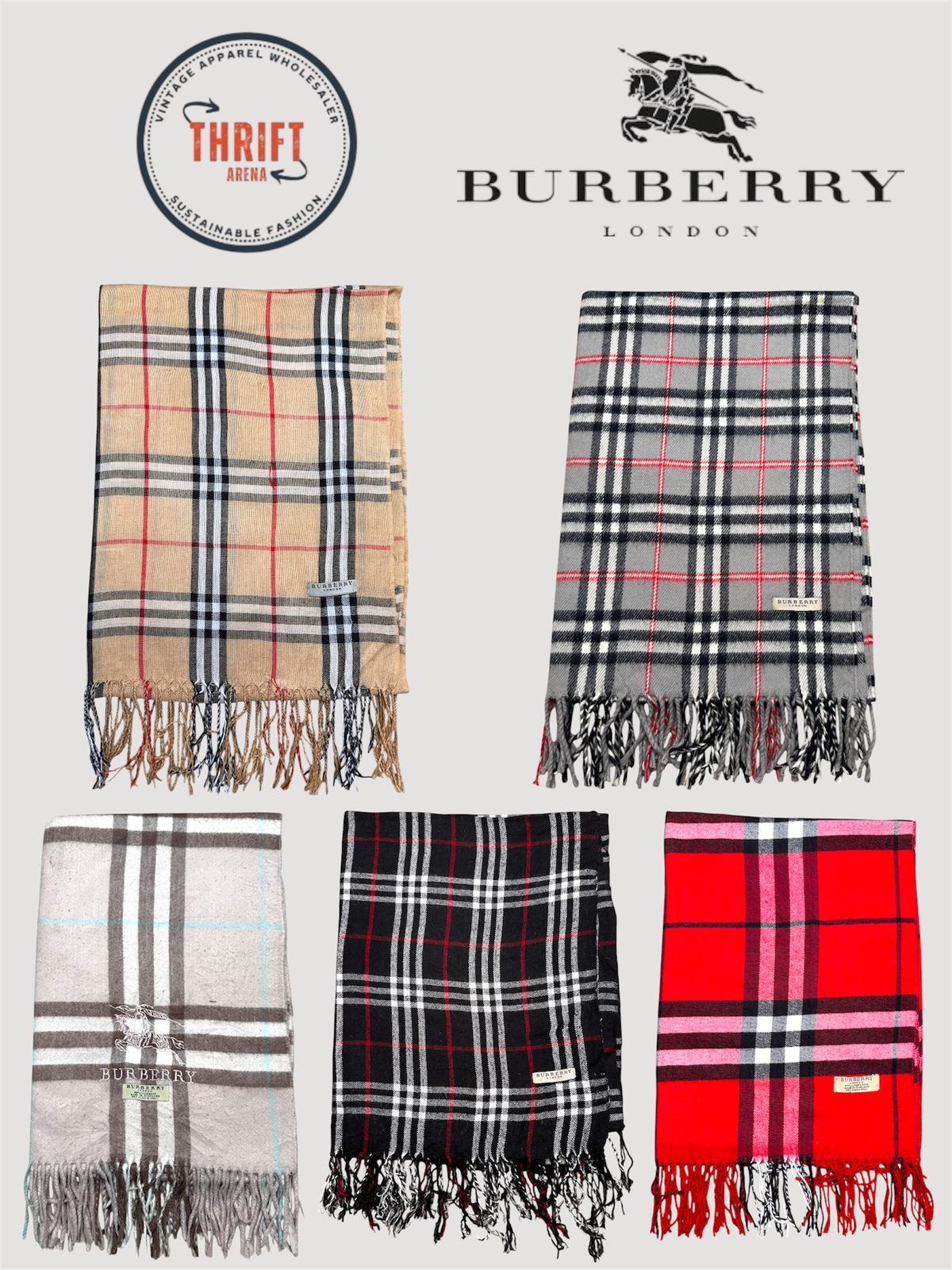 T1248 Burberry Shawls