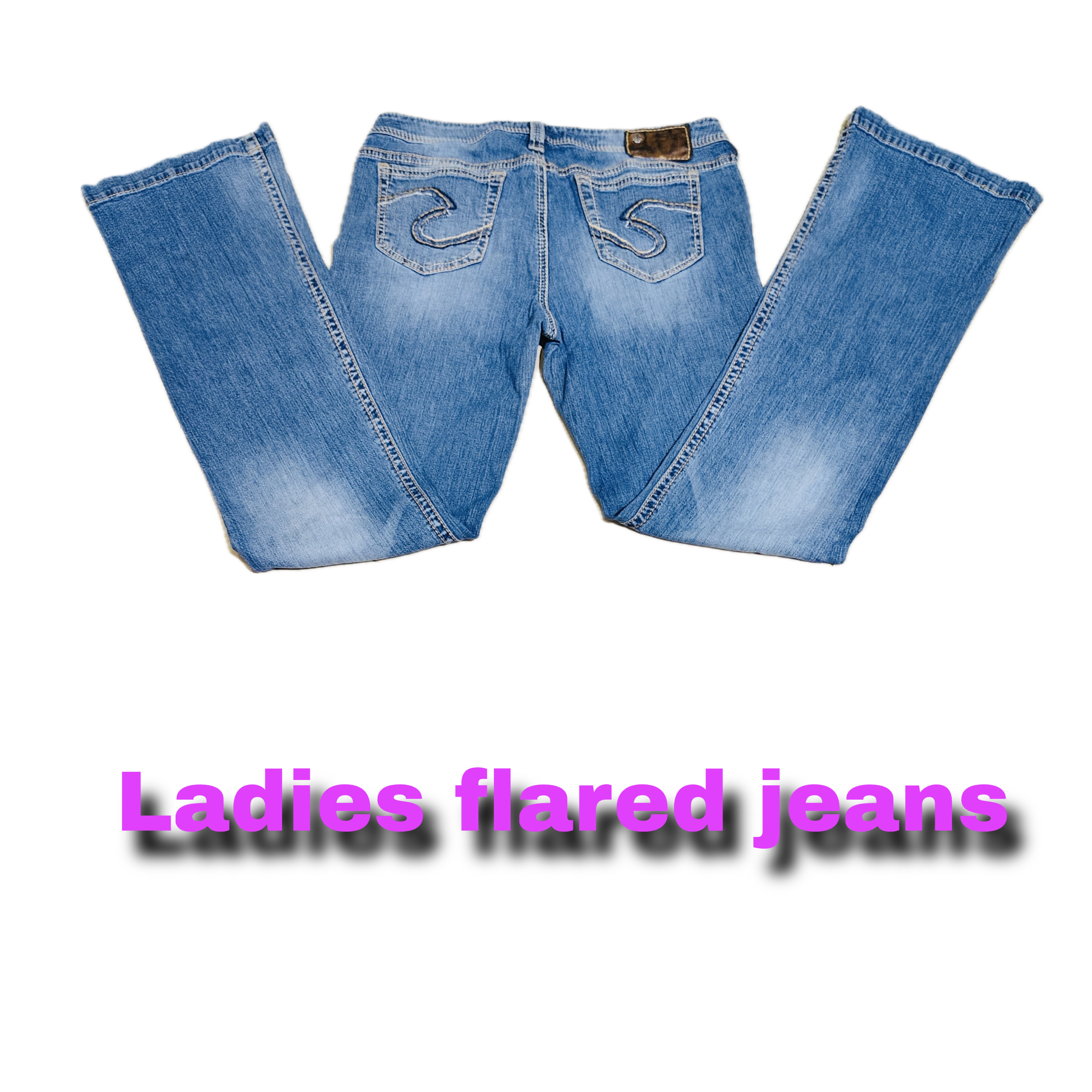 Ladies flared jeans