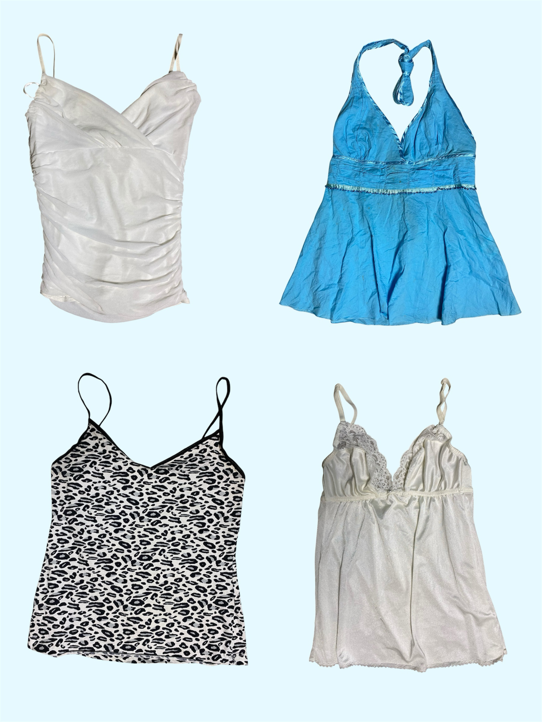 Late 90s to Y2K Cami Goals – Pretty, Sheer & Iconic (TS-655)