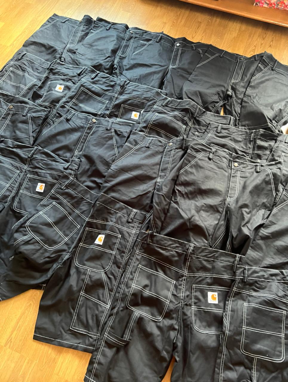 Shorts en jean style rework Carhartt