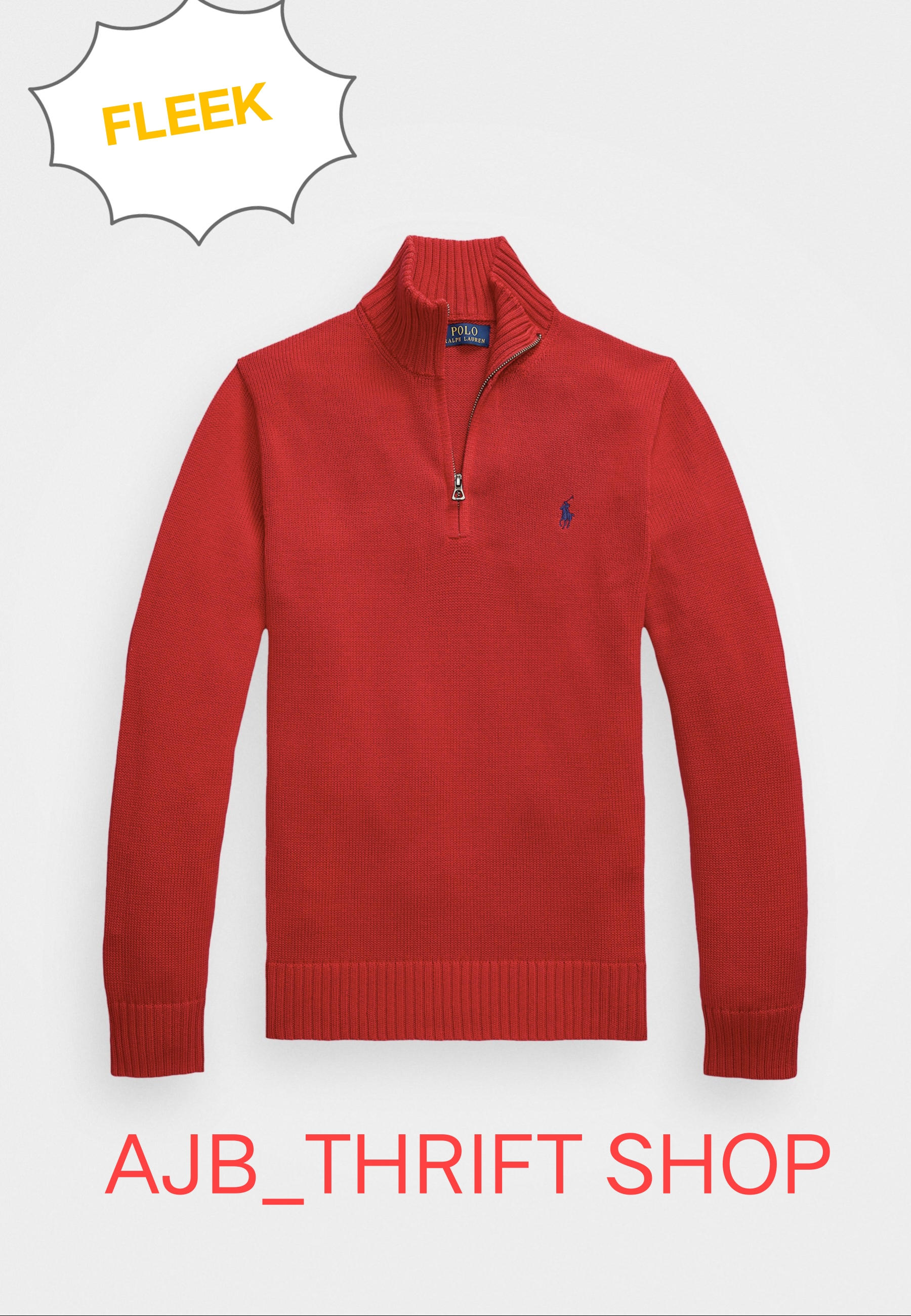 Suéter con media cremallera Polo Ralph Lauren 1/4.