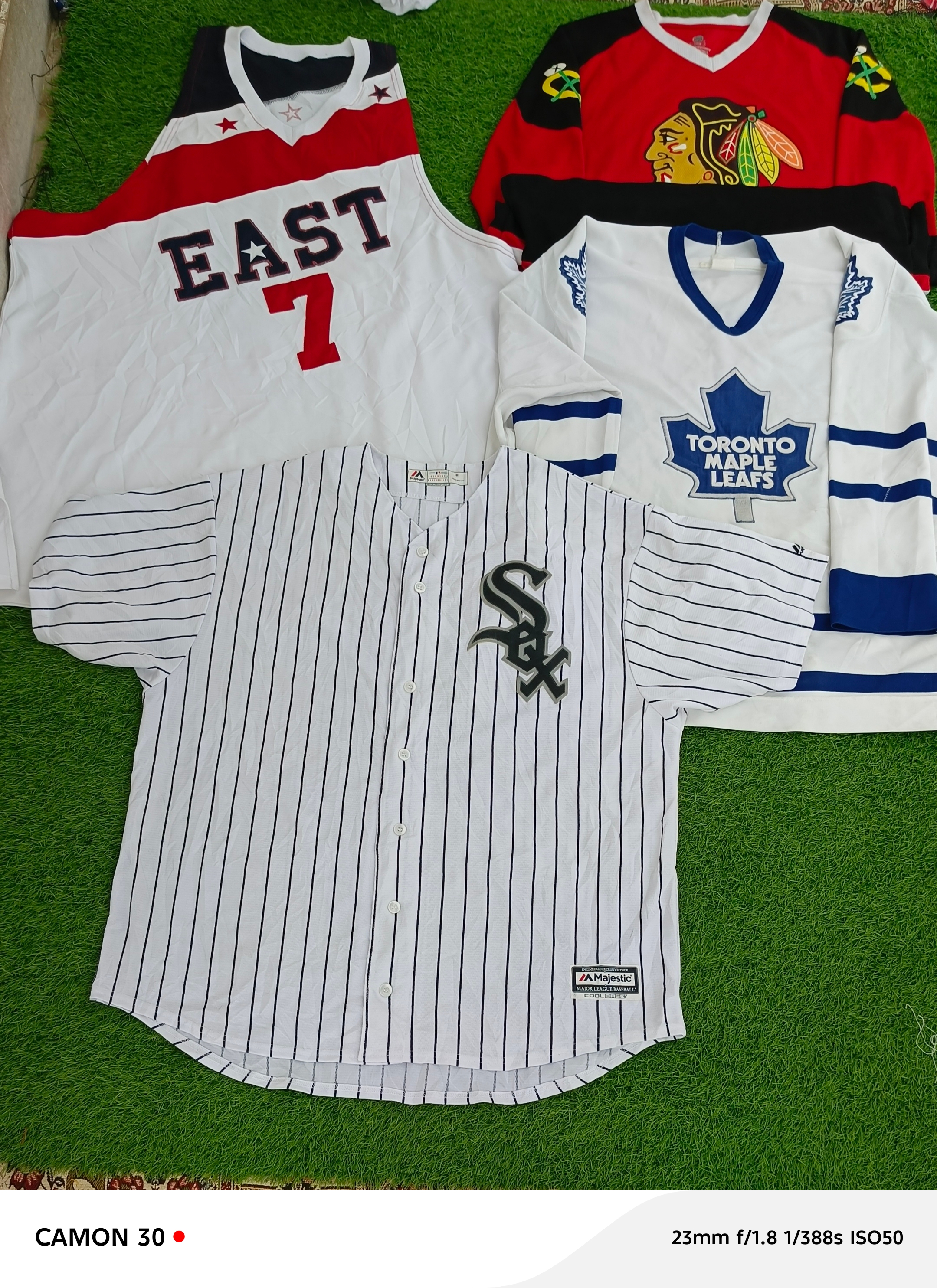 NFL, NHL, NBA, MLB, Jersey