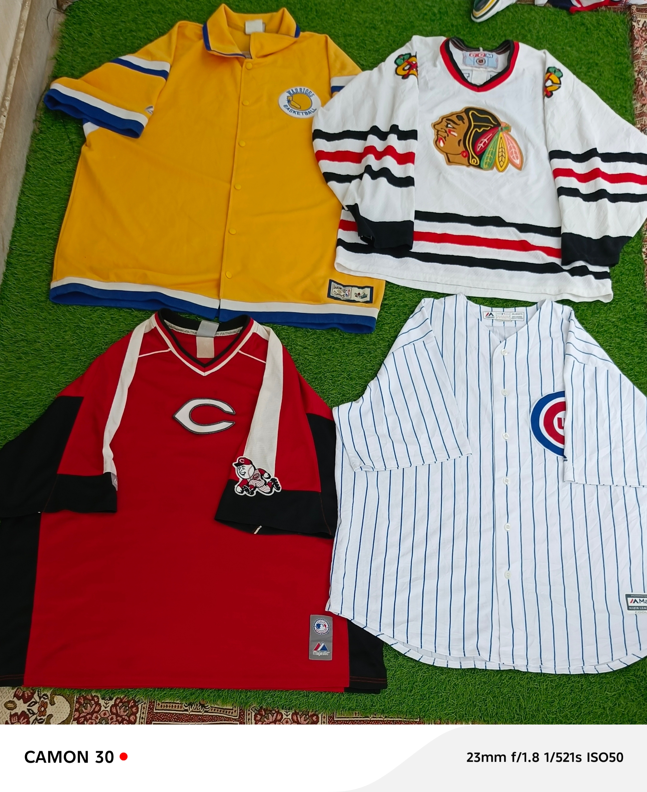 NFL, NHL, NBA, MLB, Jersey