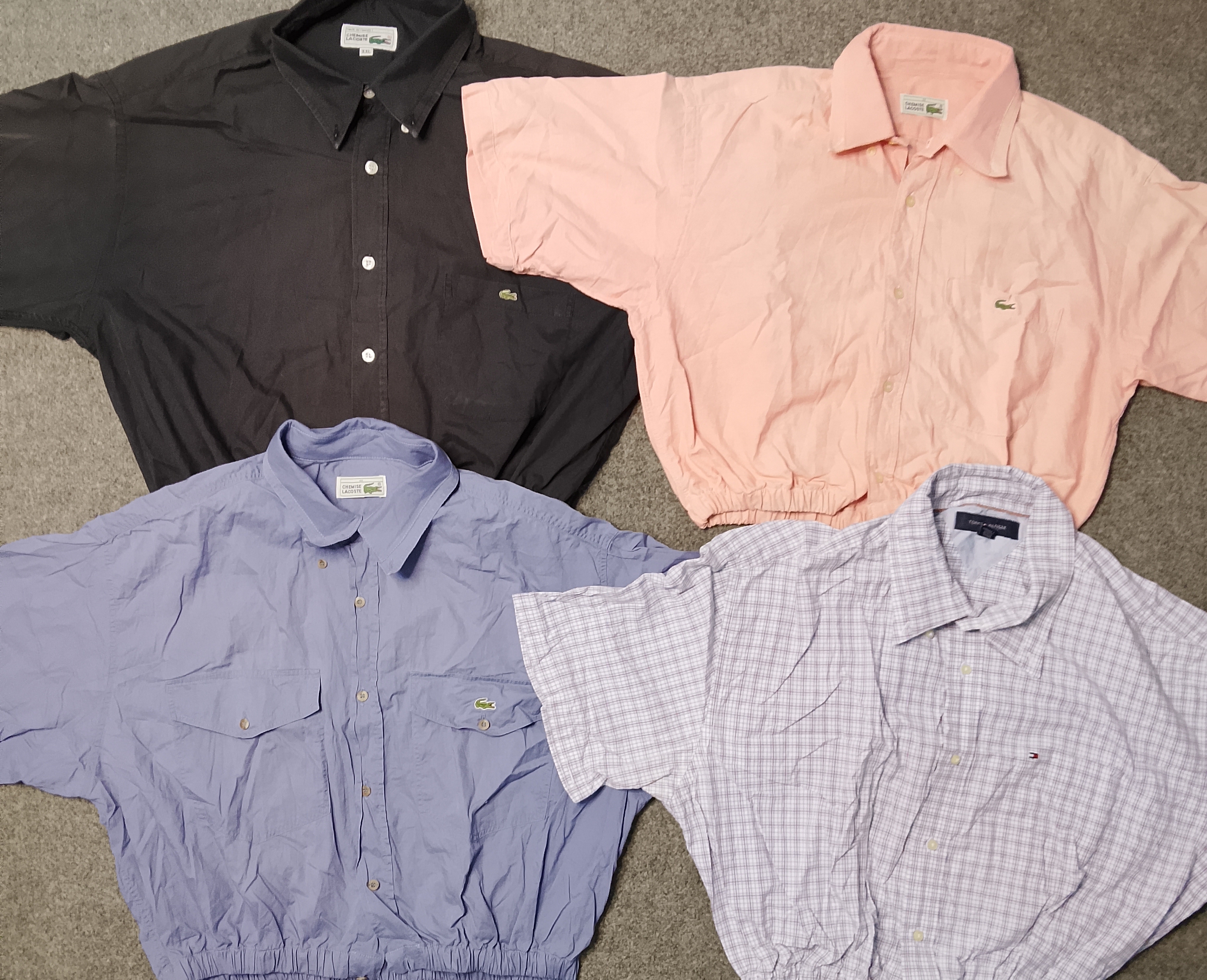 Top cropped de elastano reciclado da Lacoste